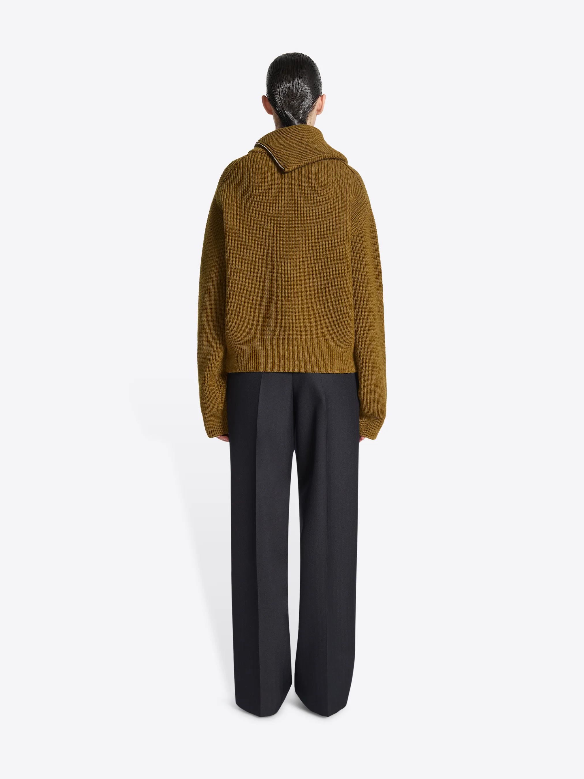 Tailored wool pants