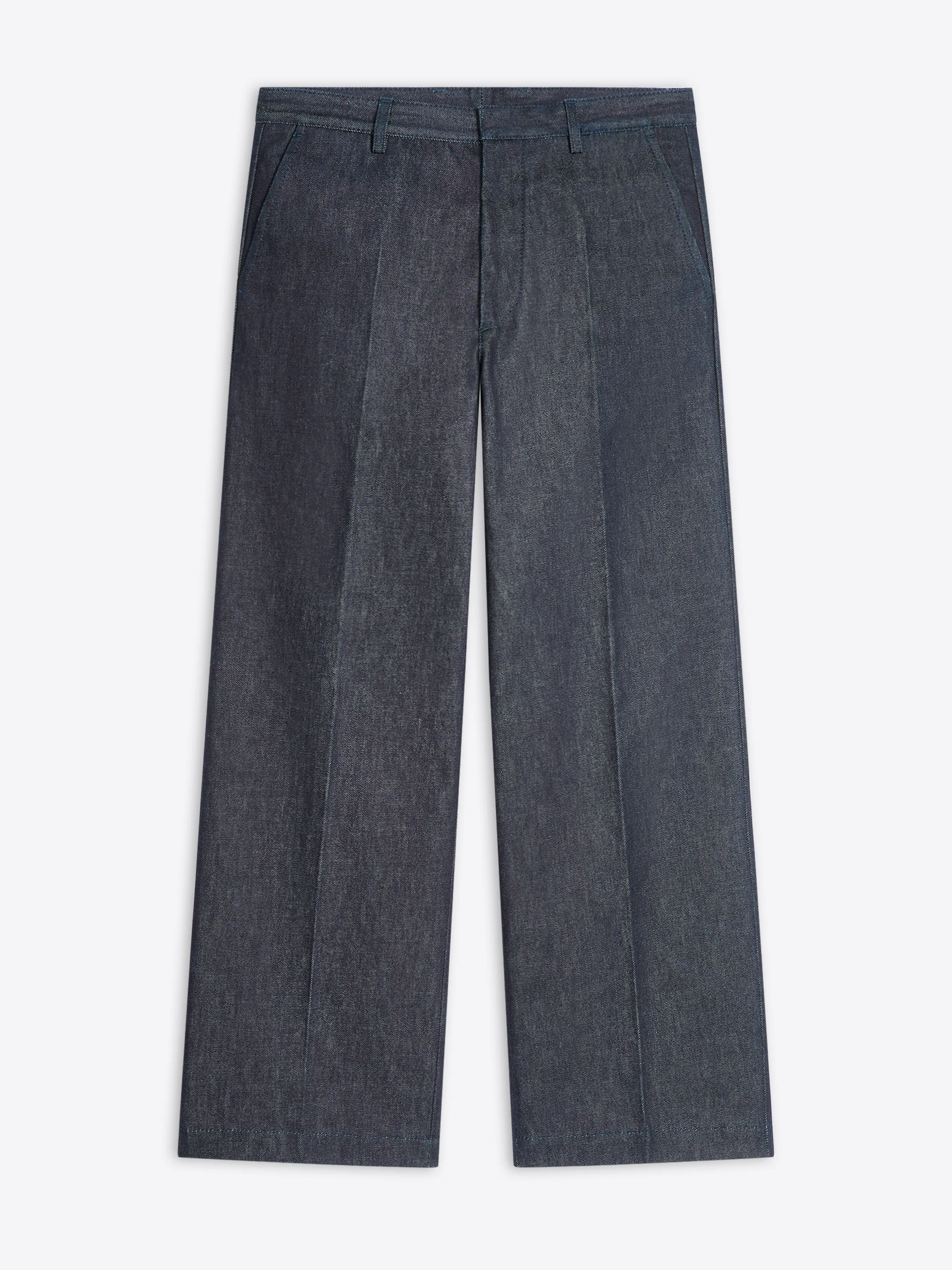 Tailored denim pants