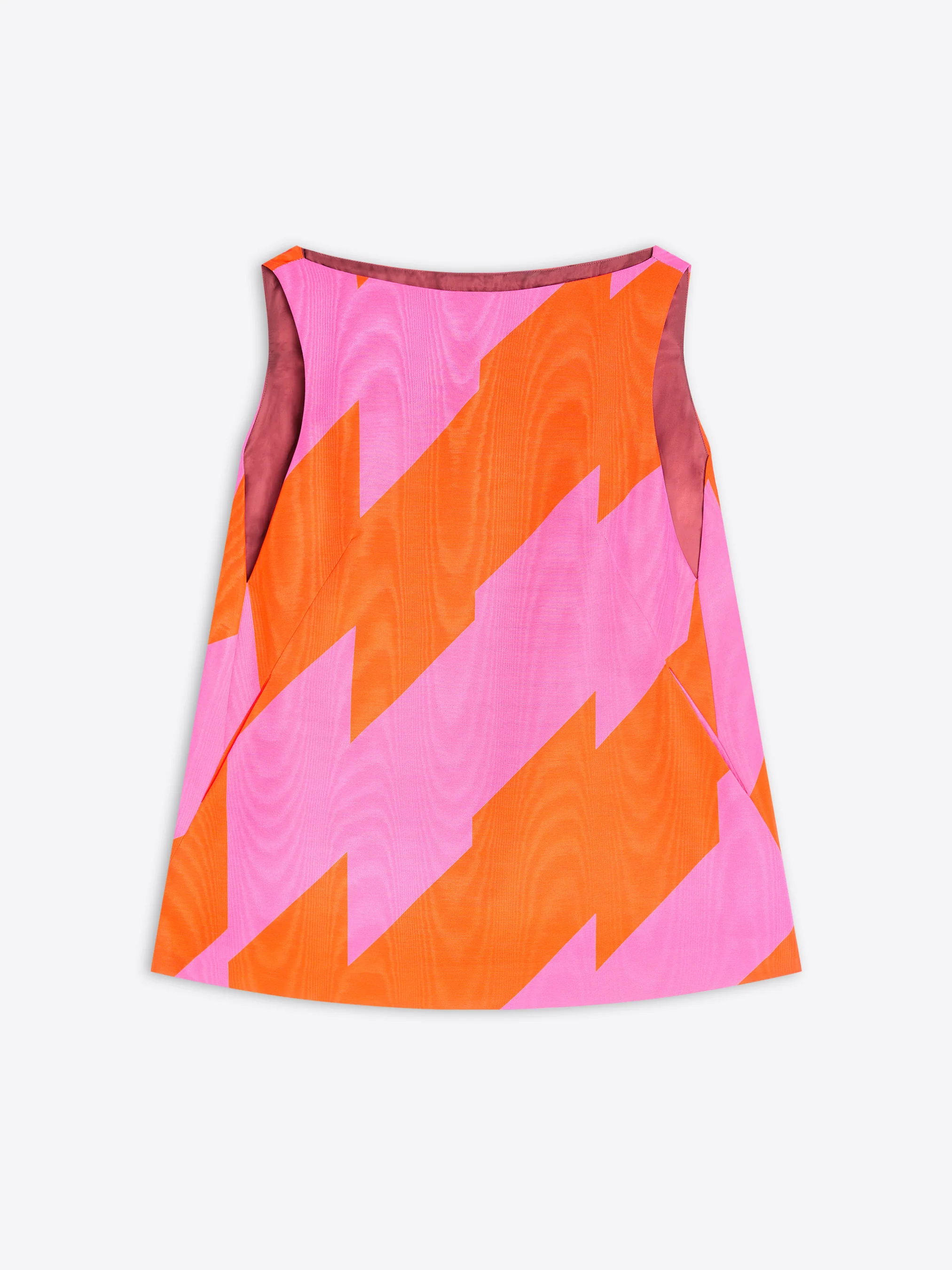 Mini moiré dress