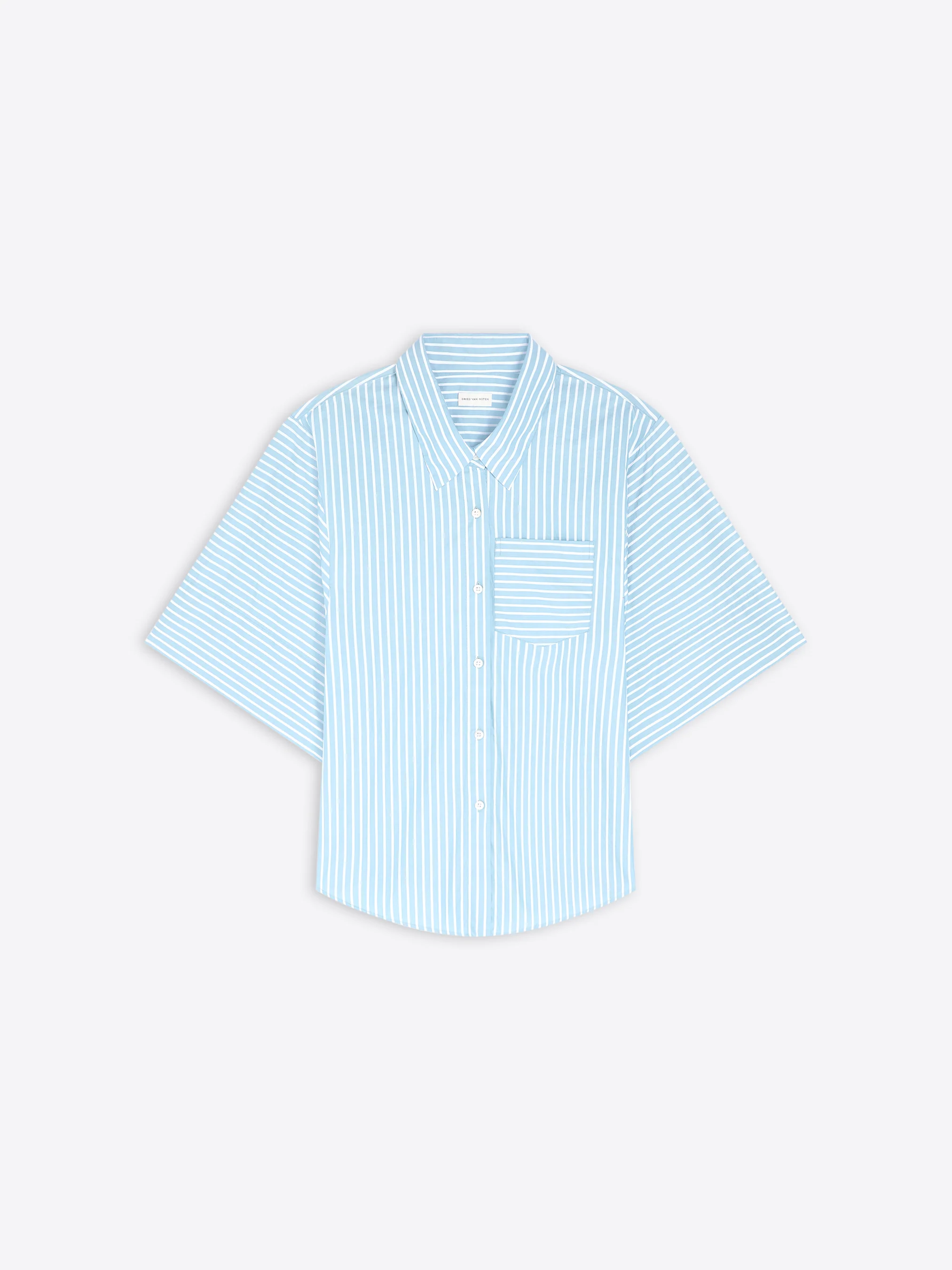 Short sleeve cotton shirt