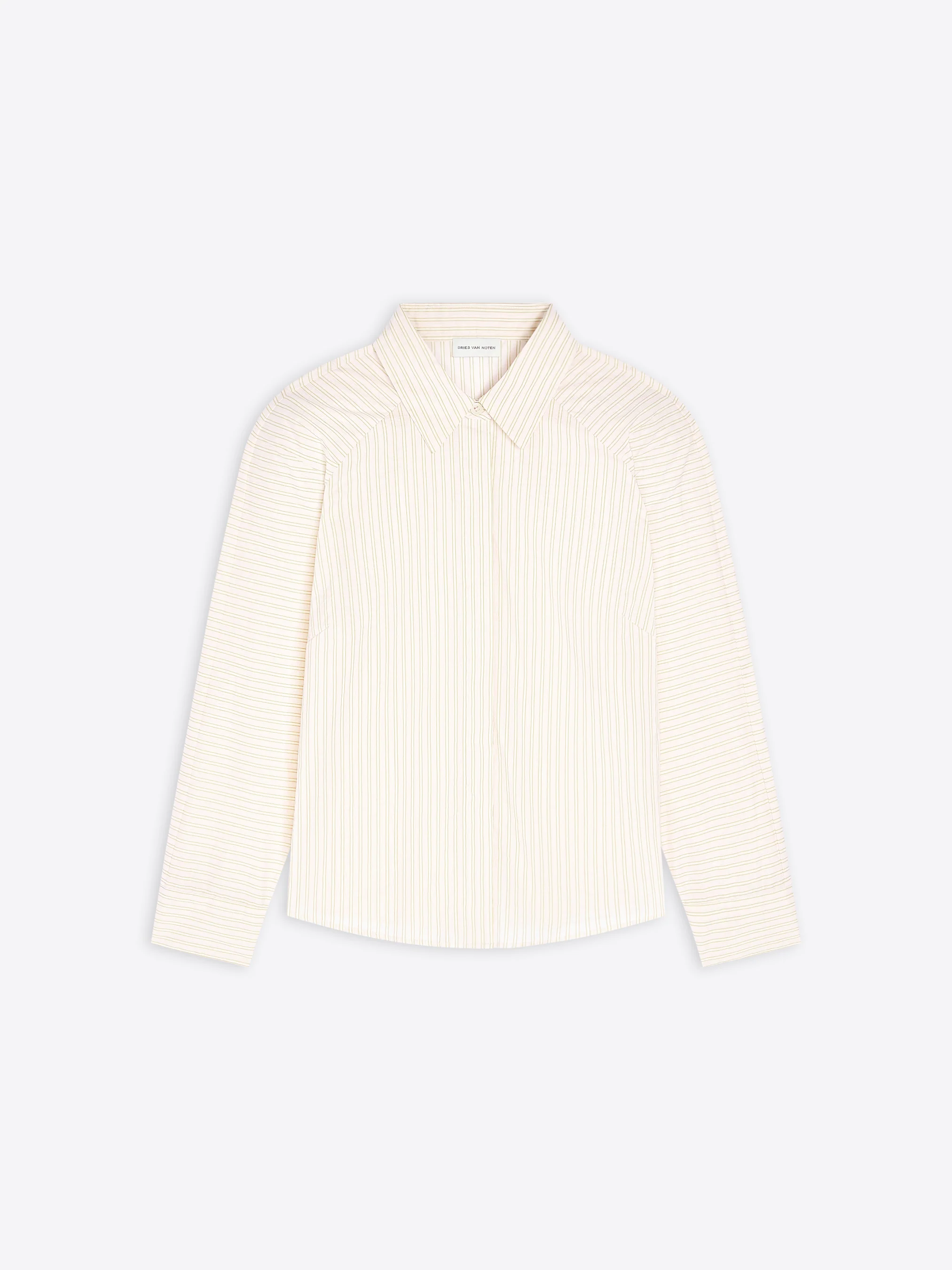 Fitted mini shirt