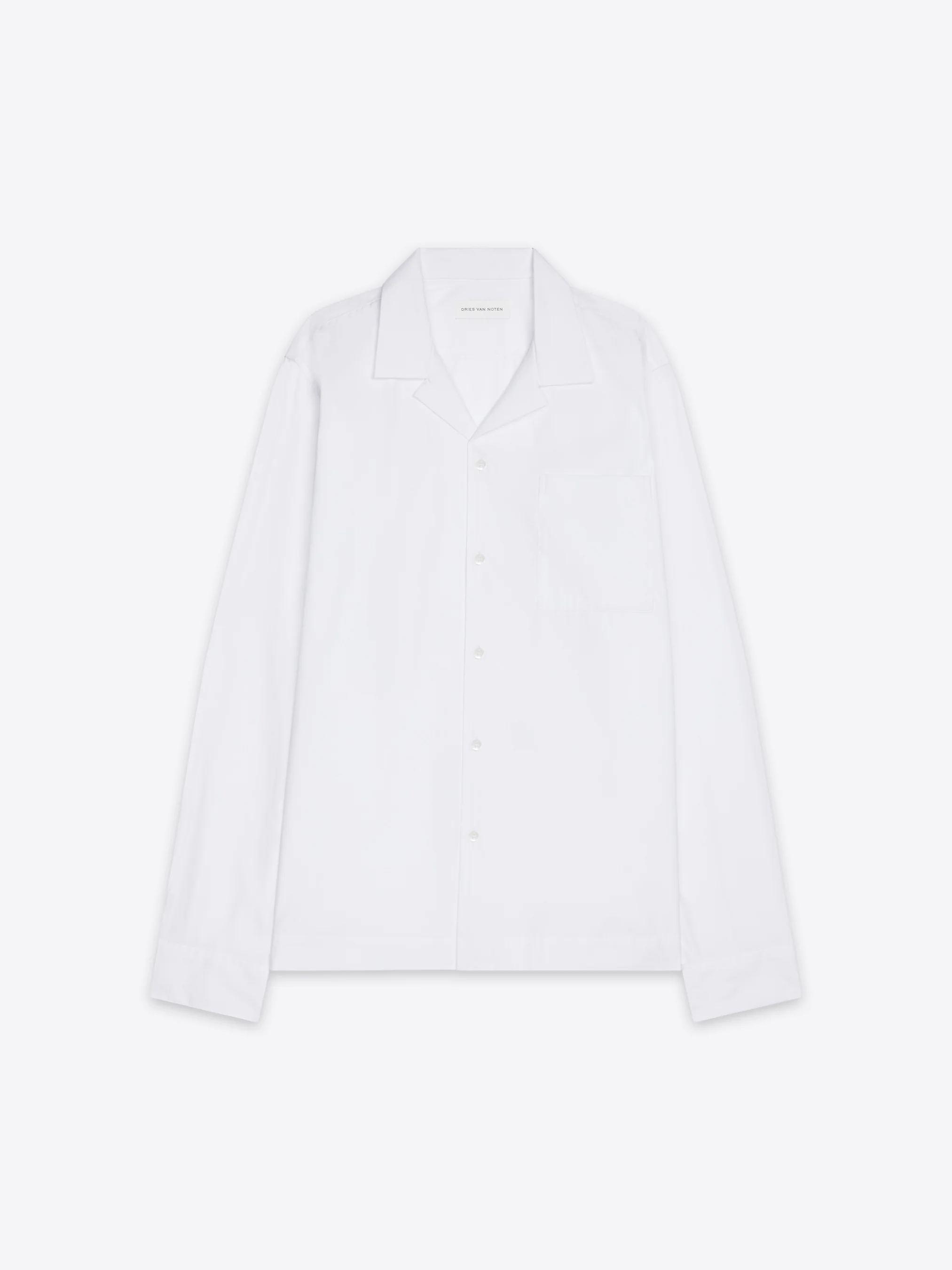 Boxy cotton shirt