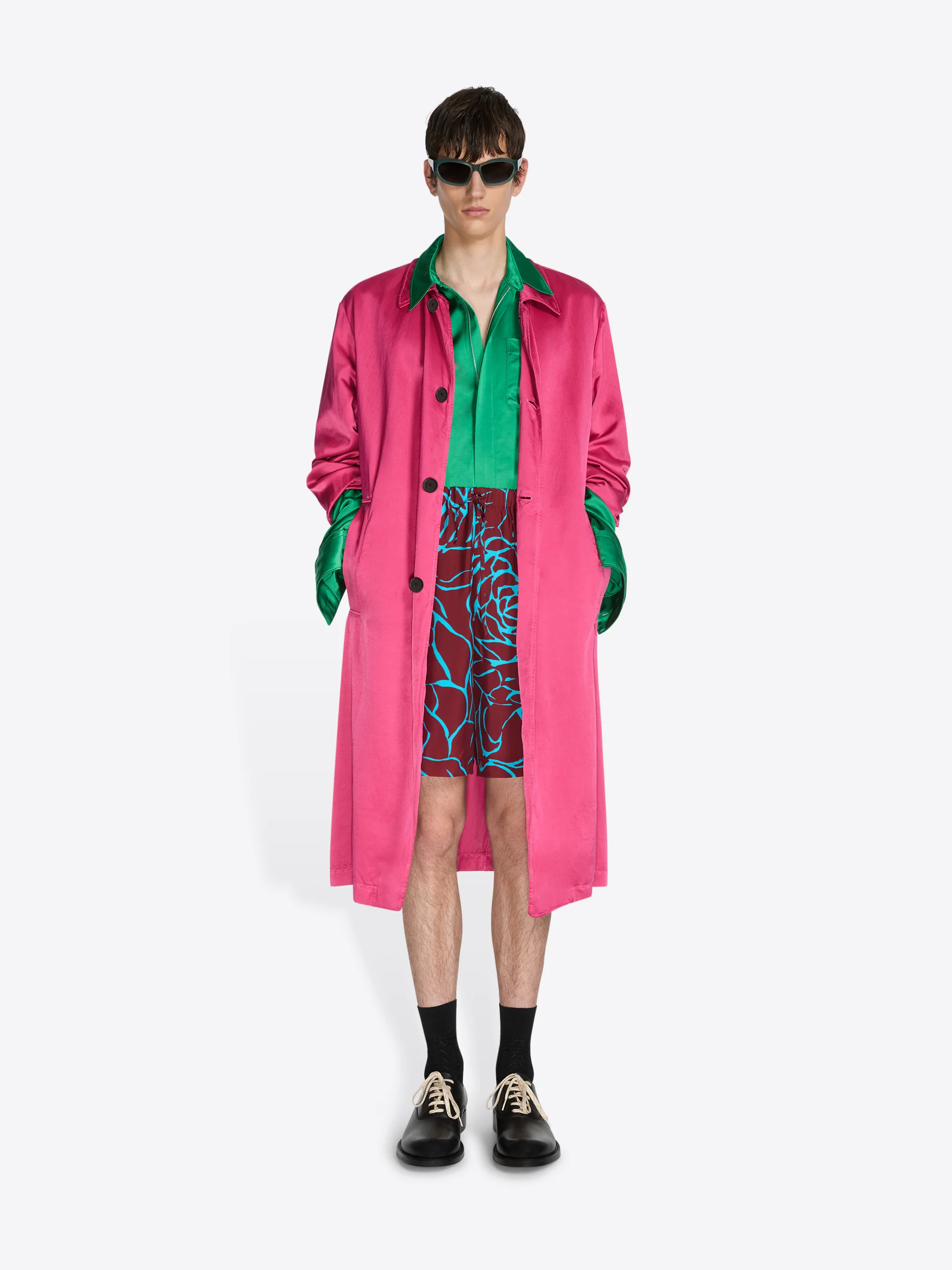 Overdyed coat