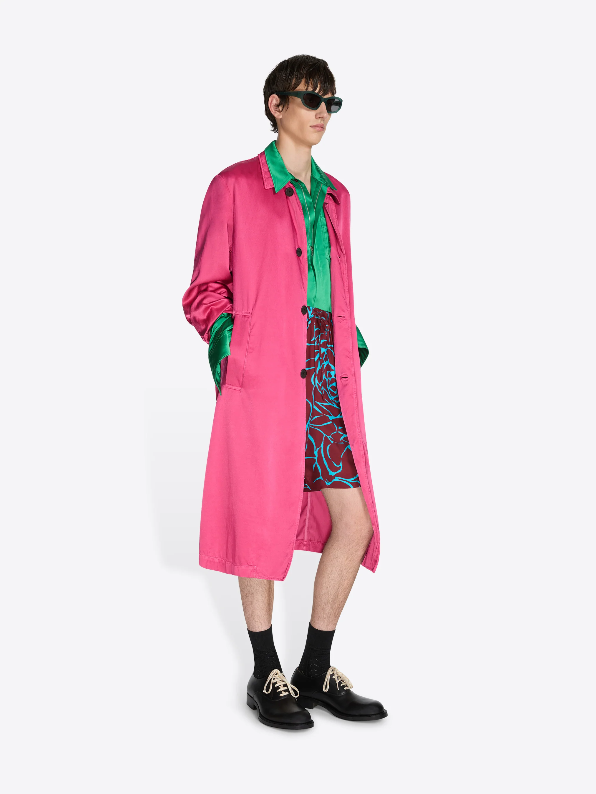 Overdyed coat