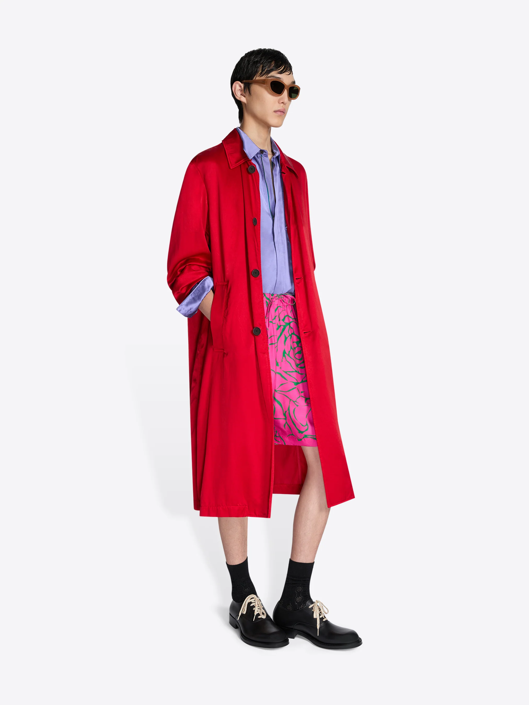 Overdyed coat
