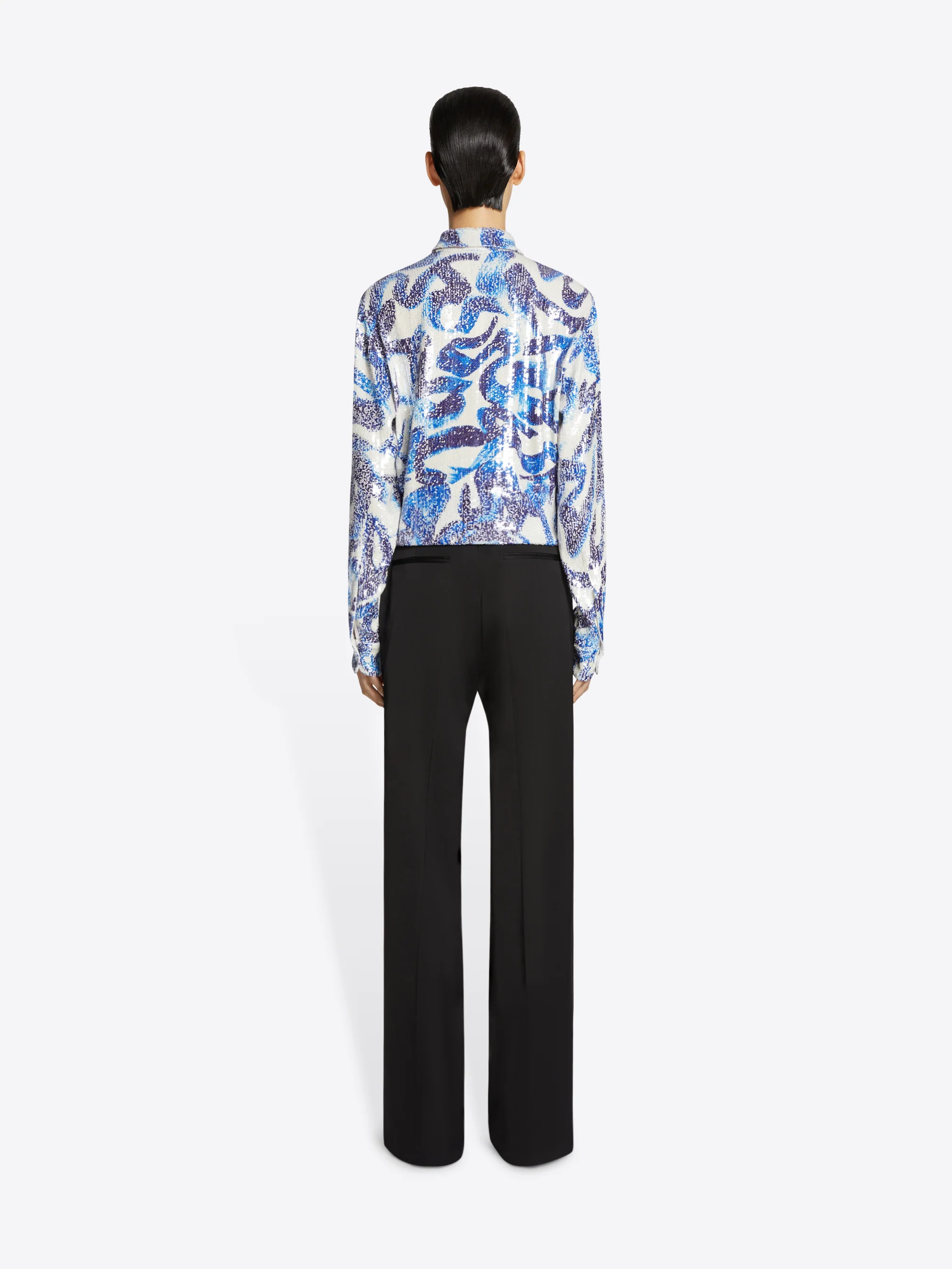 Pleated pants