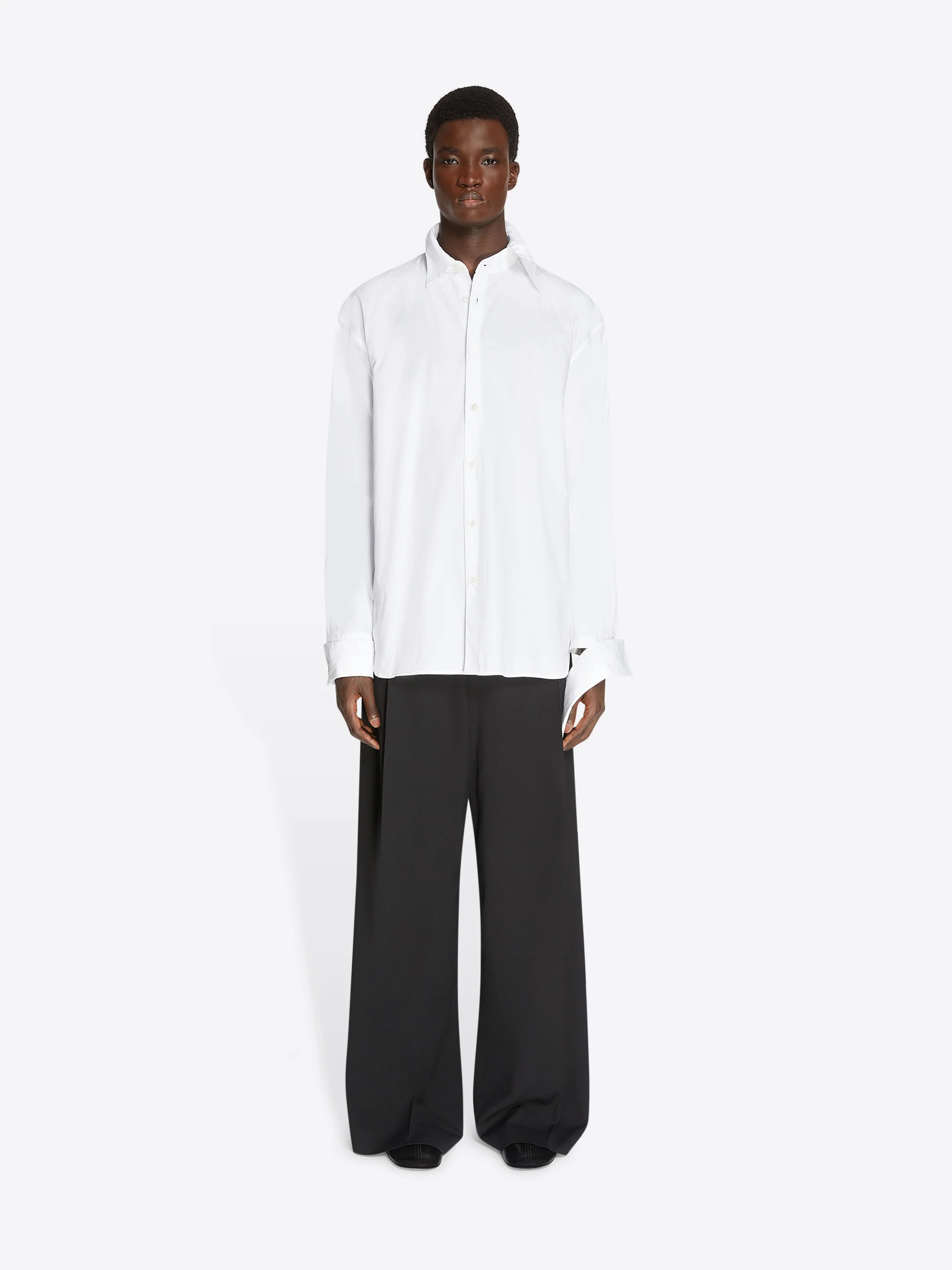 Adjustable cotton shirt