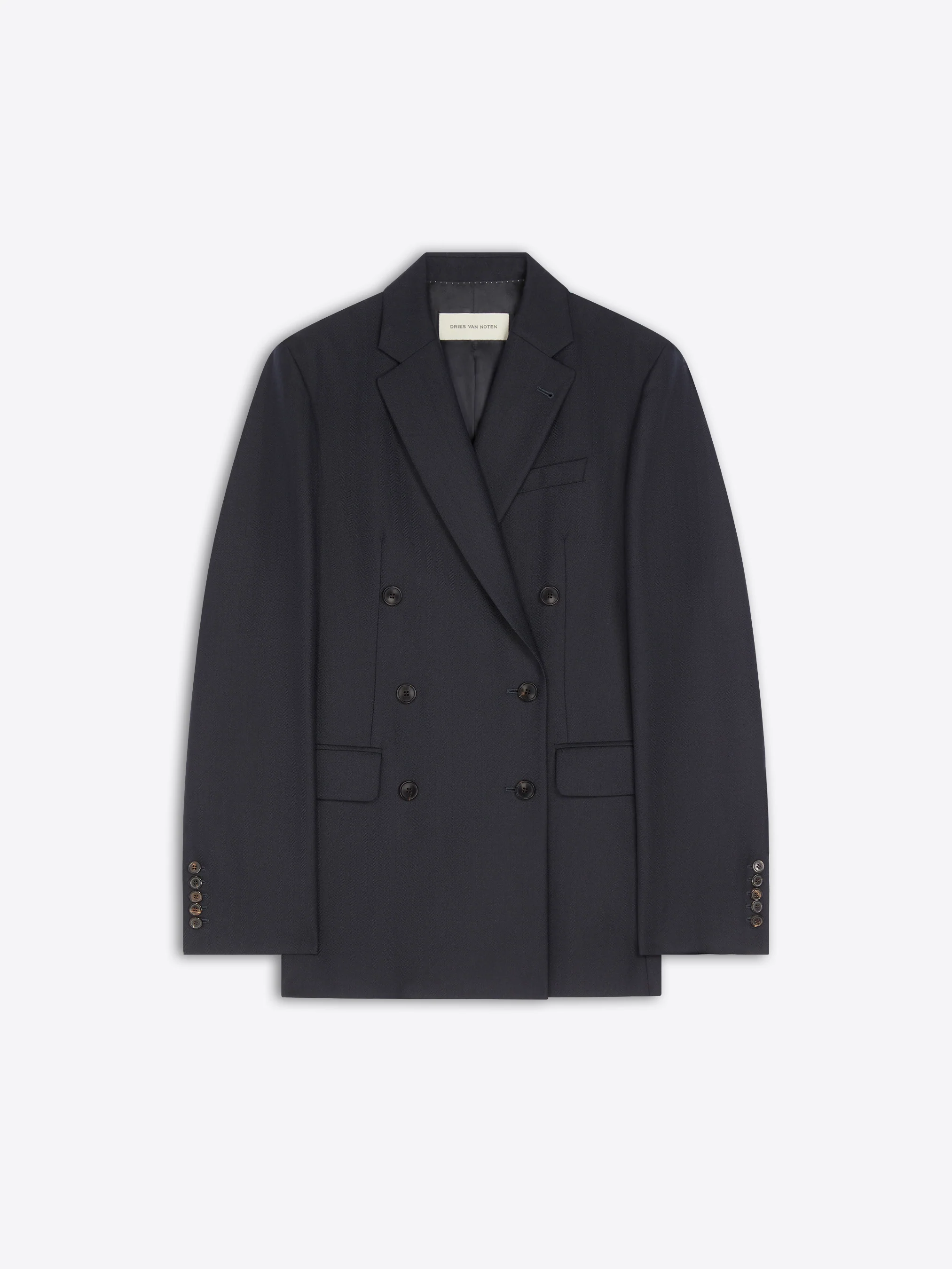 Oversized wool blazer