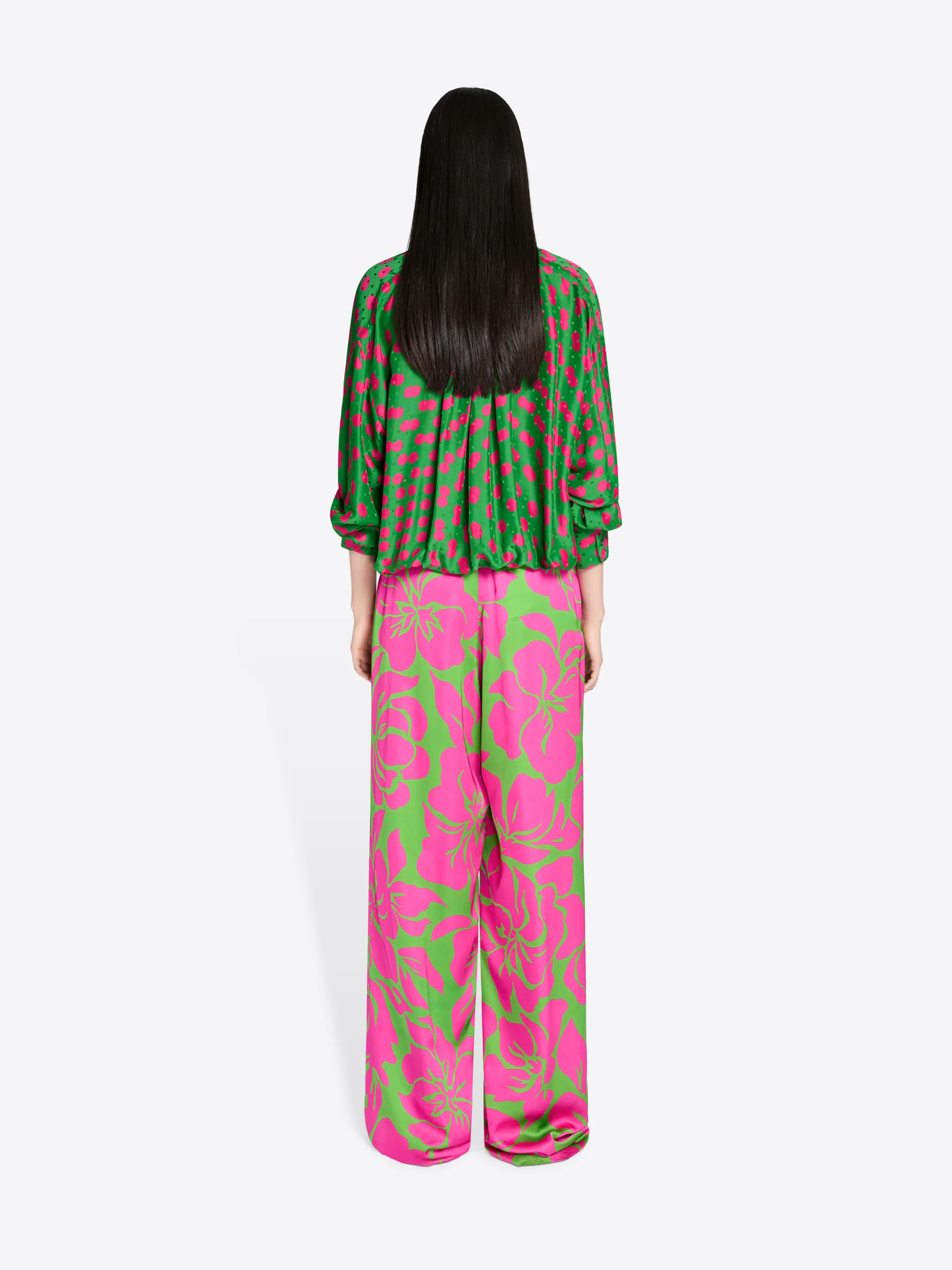 Viscose wrap shirt