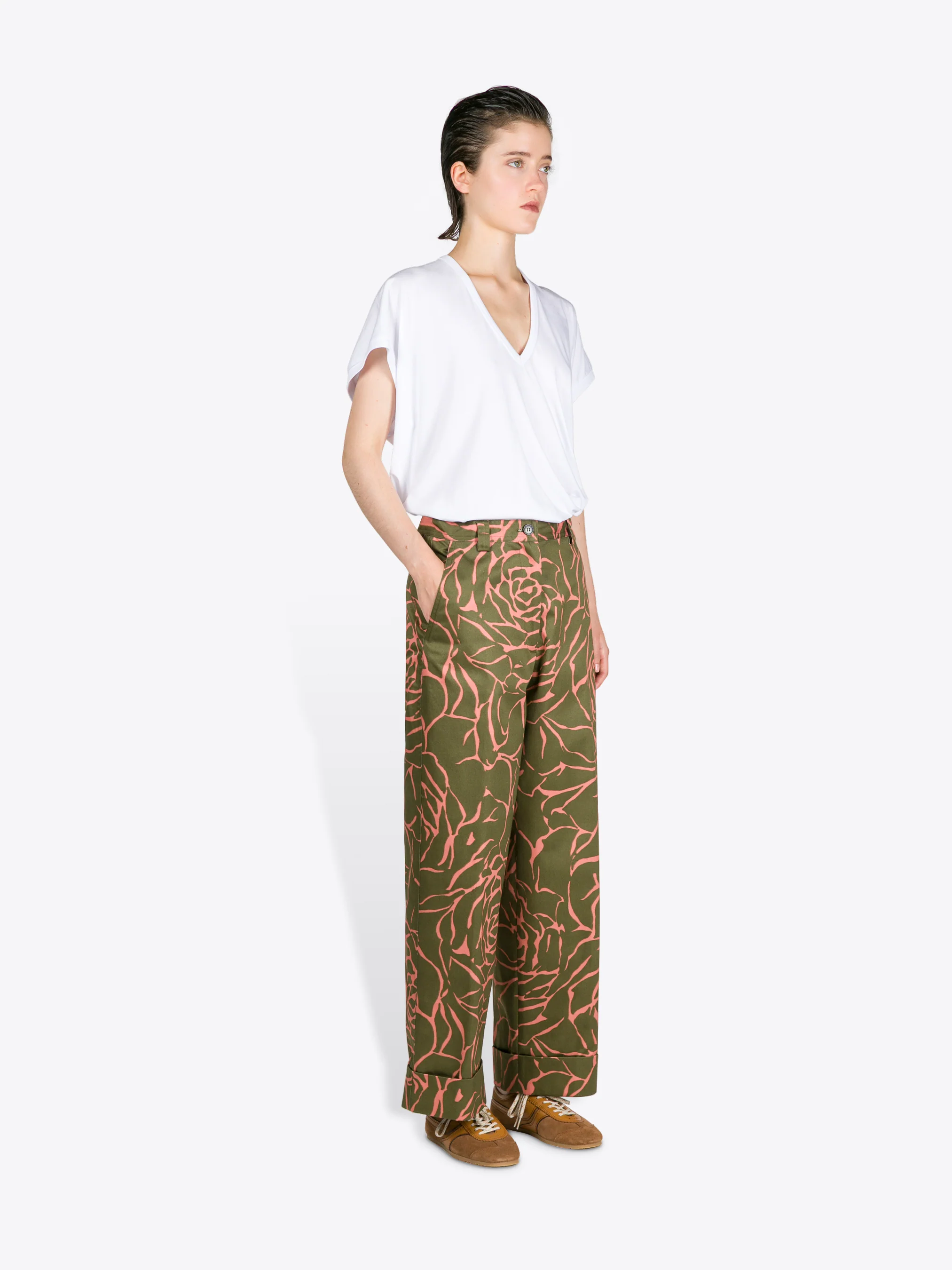 Cuffed pants