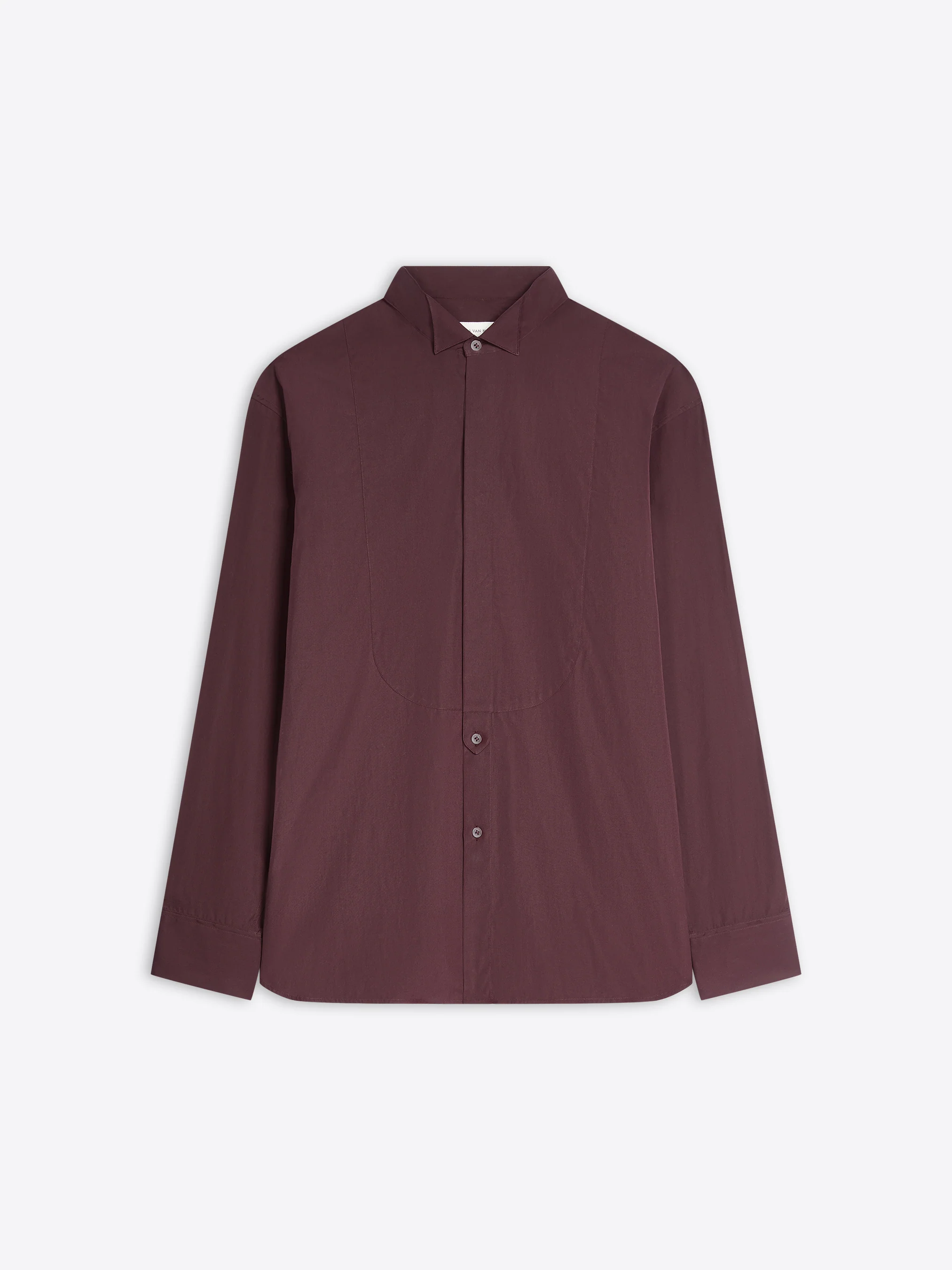 Oversized tuxedo shirt