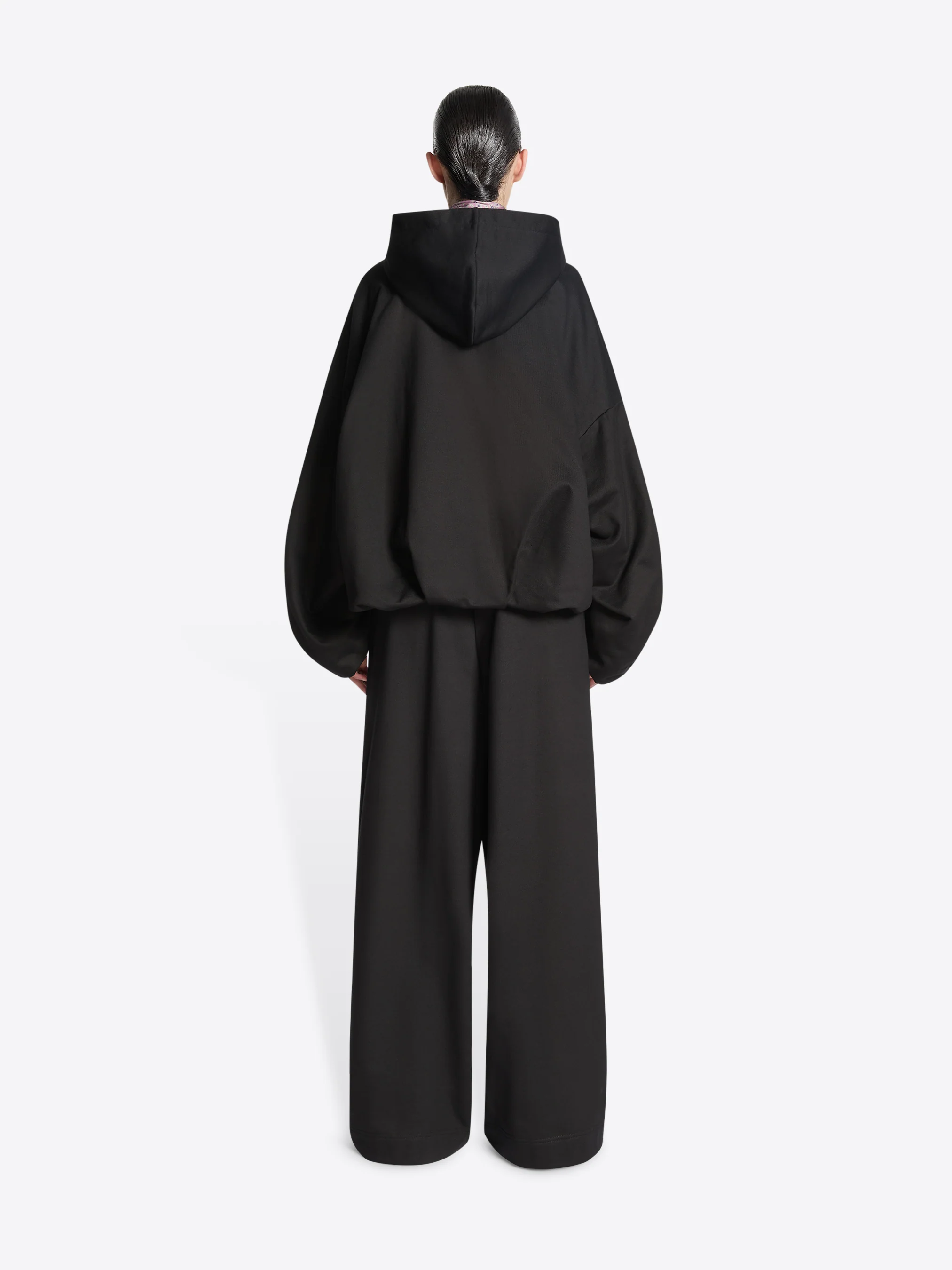 Draped hoodie