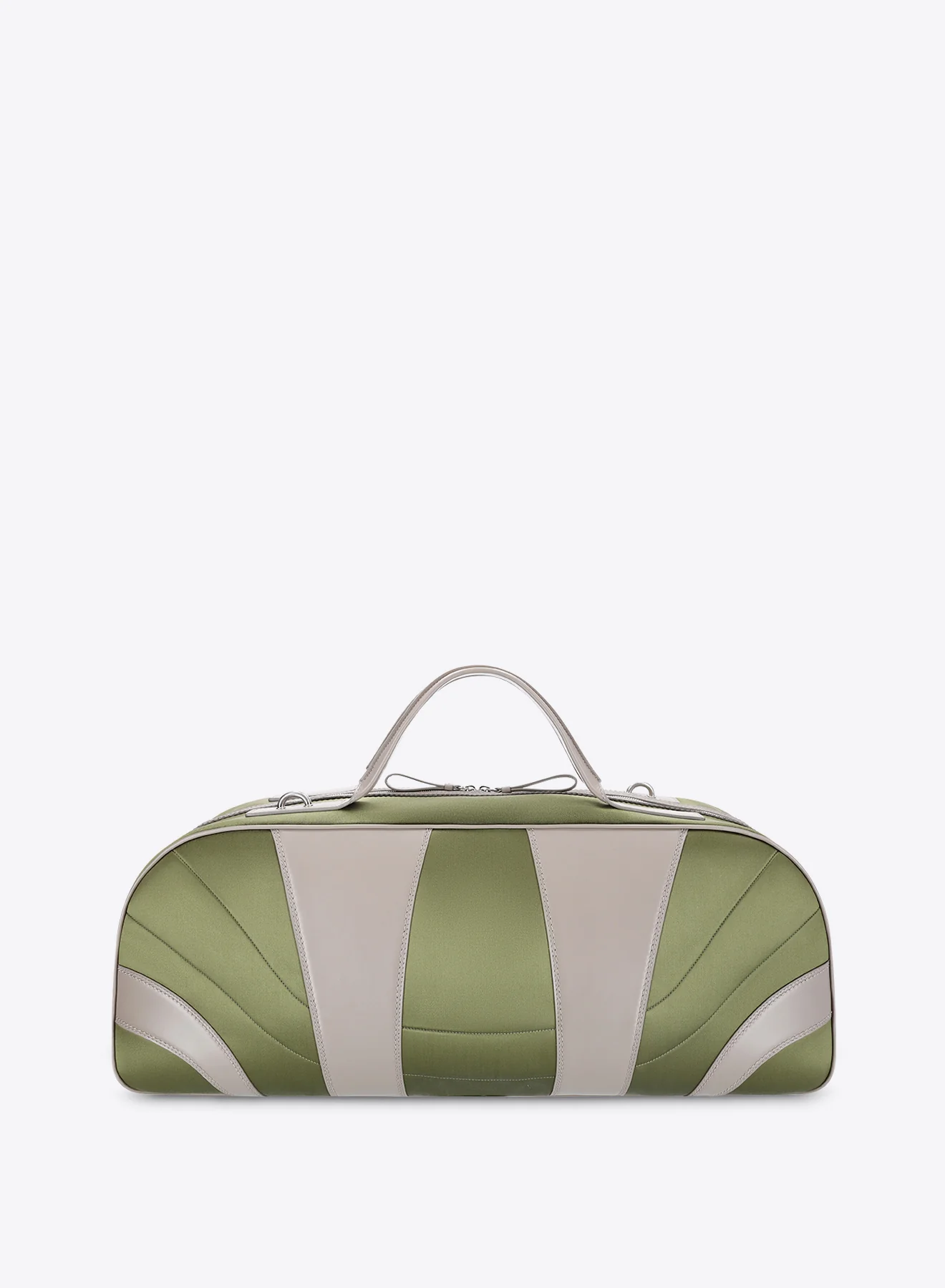 Satin weekend bag