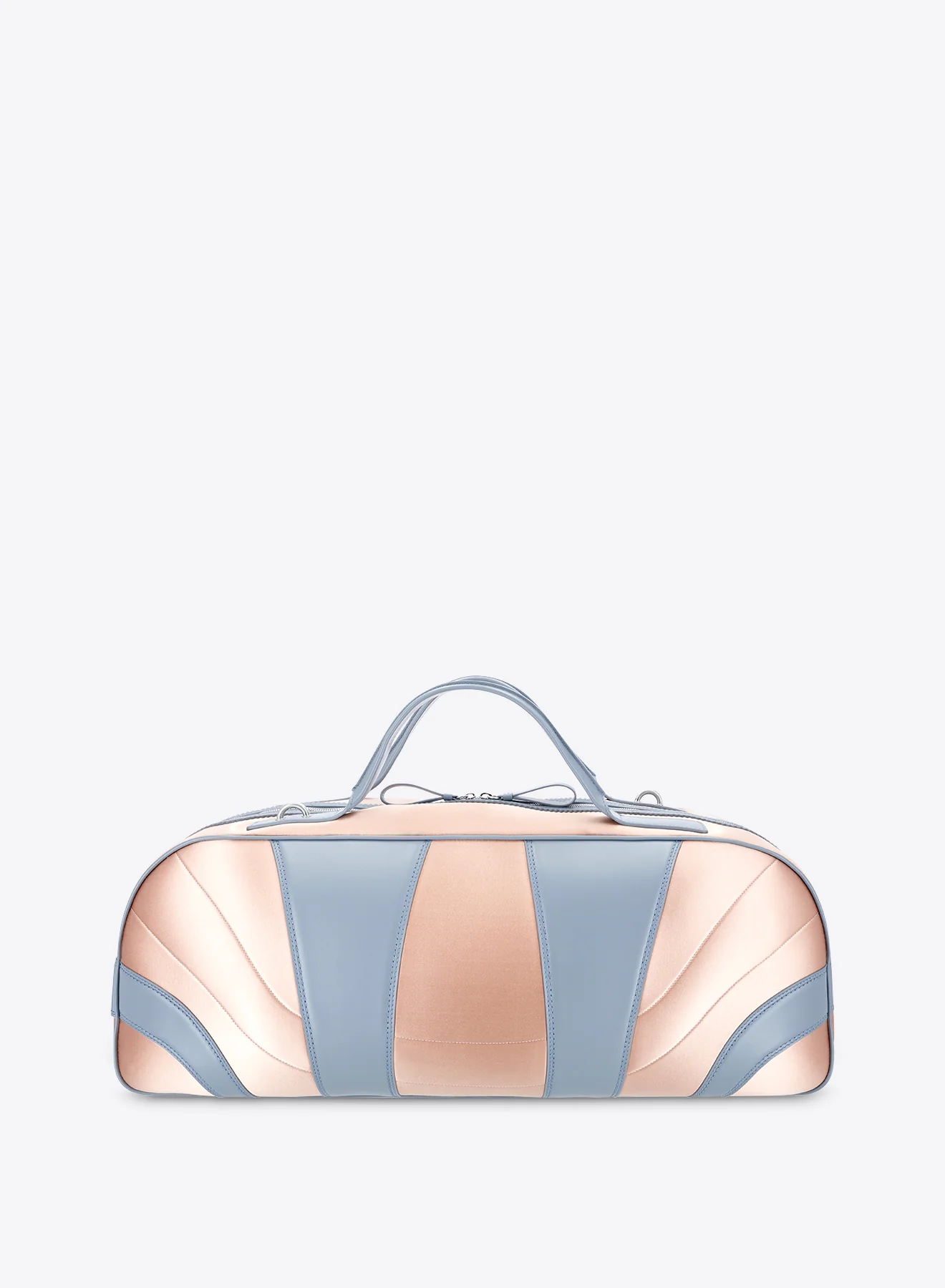 Satin weekend bag