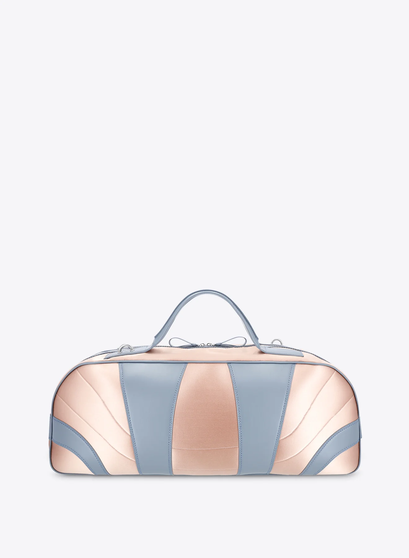Satin weekend bag