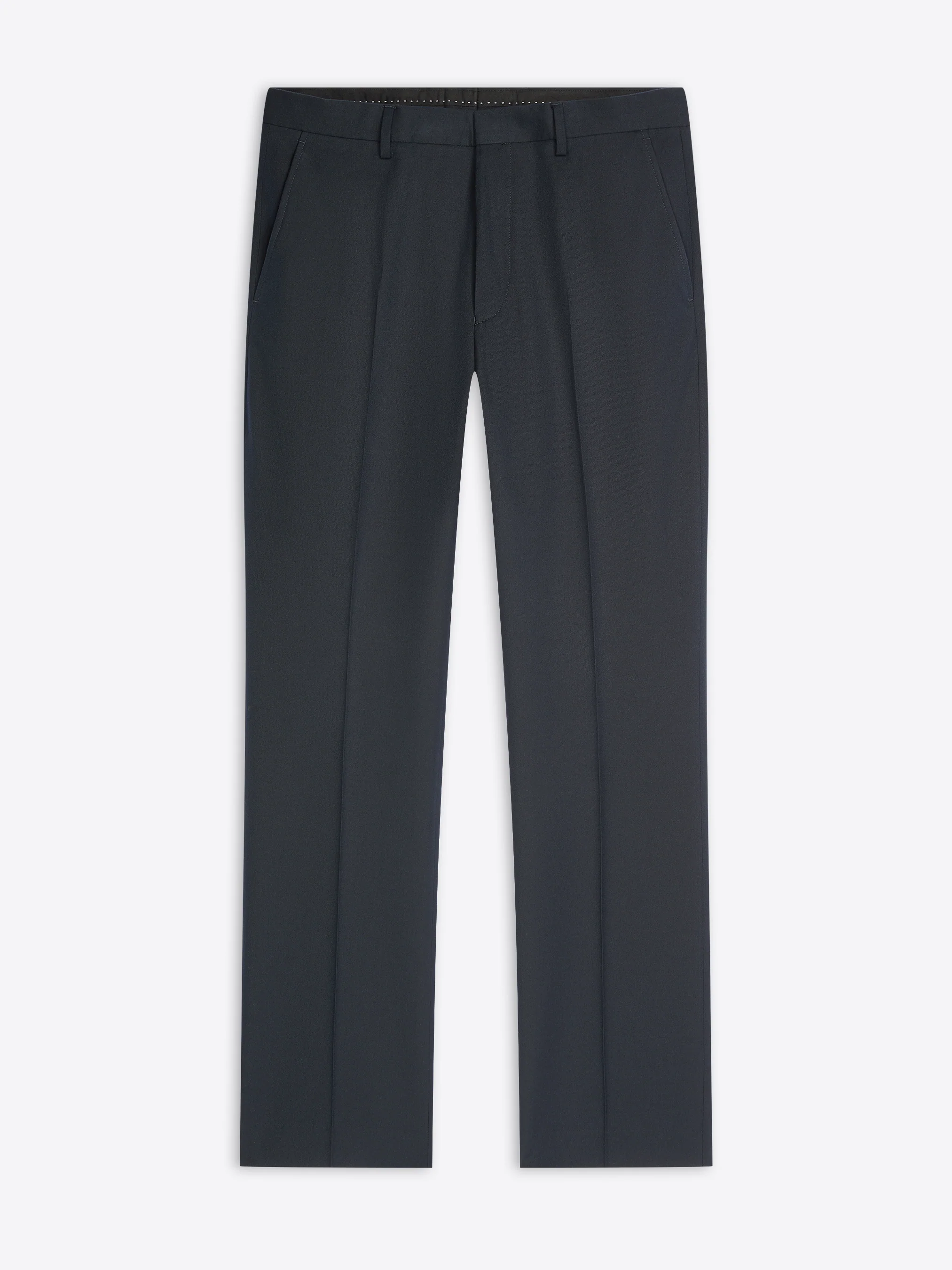 Slim fit wool pants