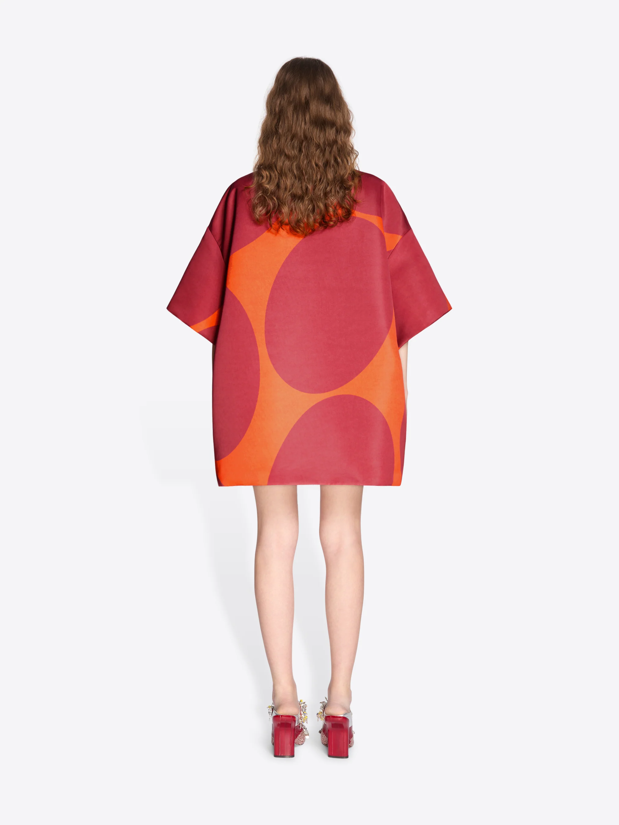 Oversized mini dress