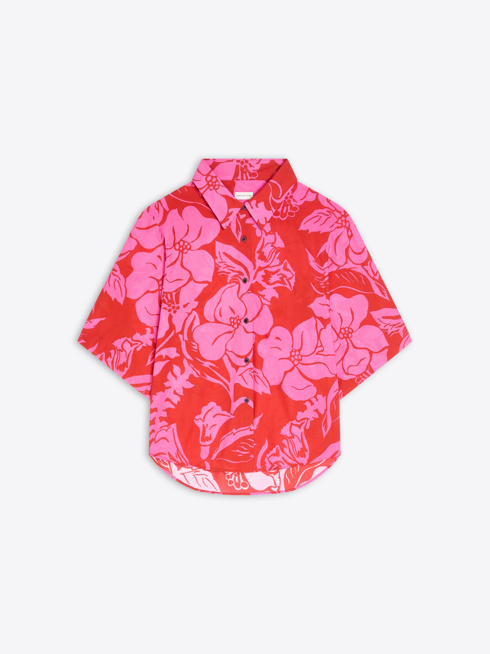 Short sleeve cotton shirt