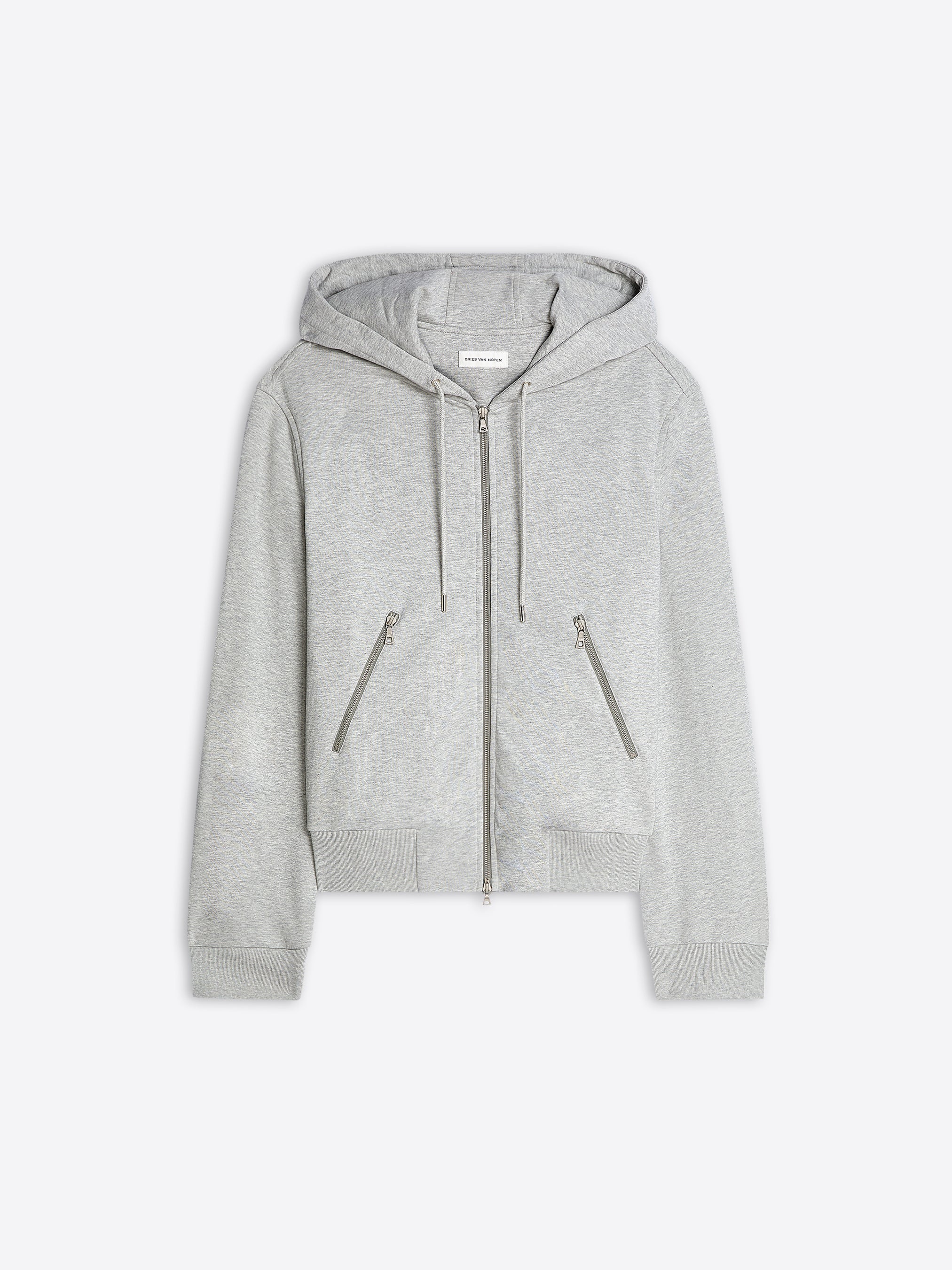 Loose zipped hoodie