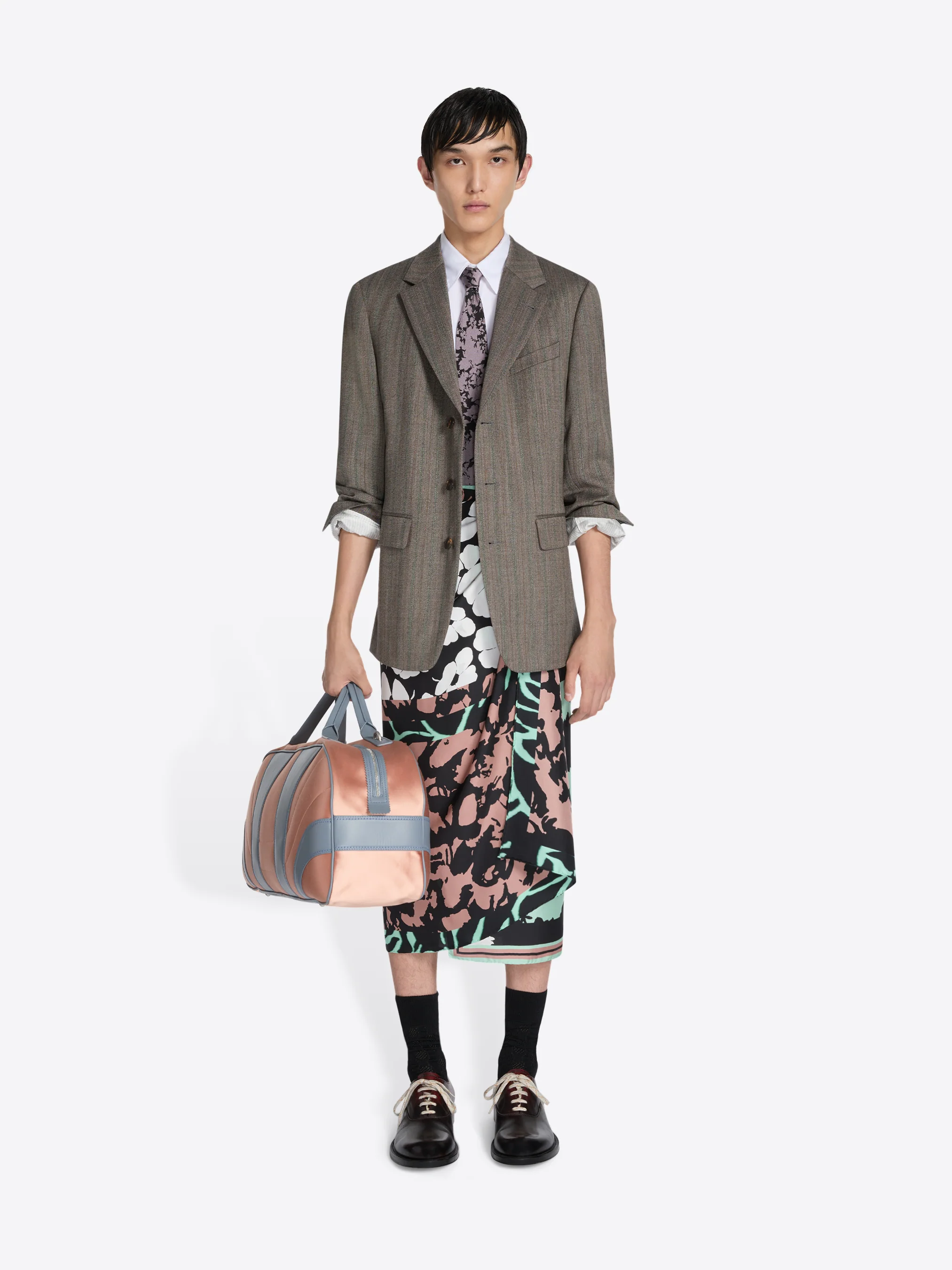 Loose wool blazer