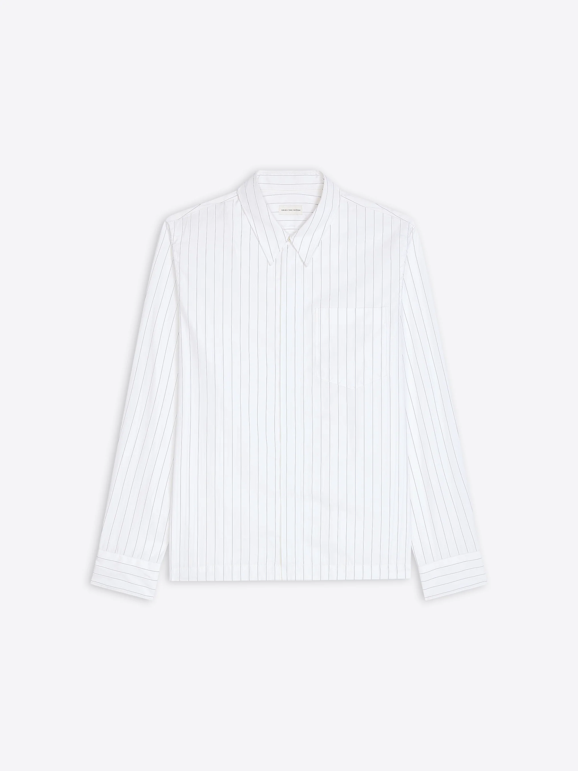 Cotton zip shirt
