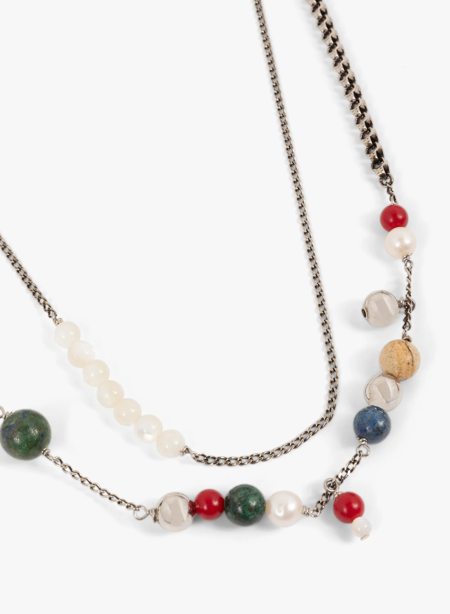 2904-double-chain-charm-necklace-3.webp Double chain charm necklace