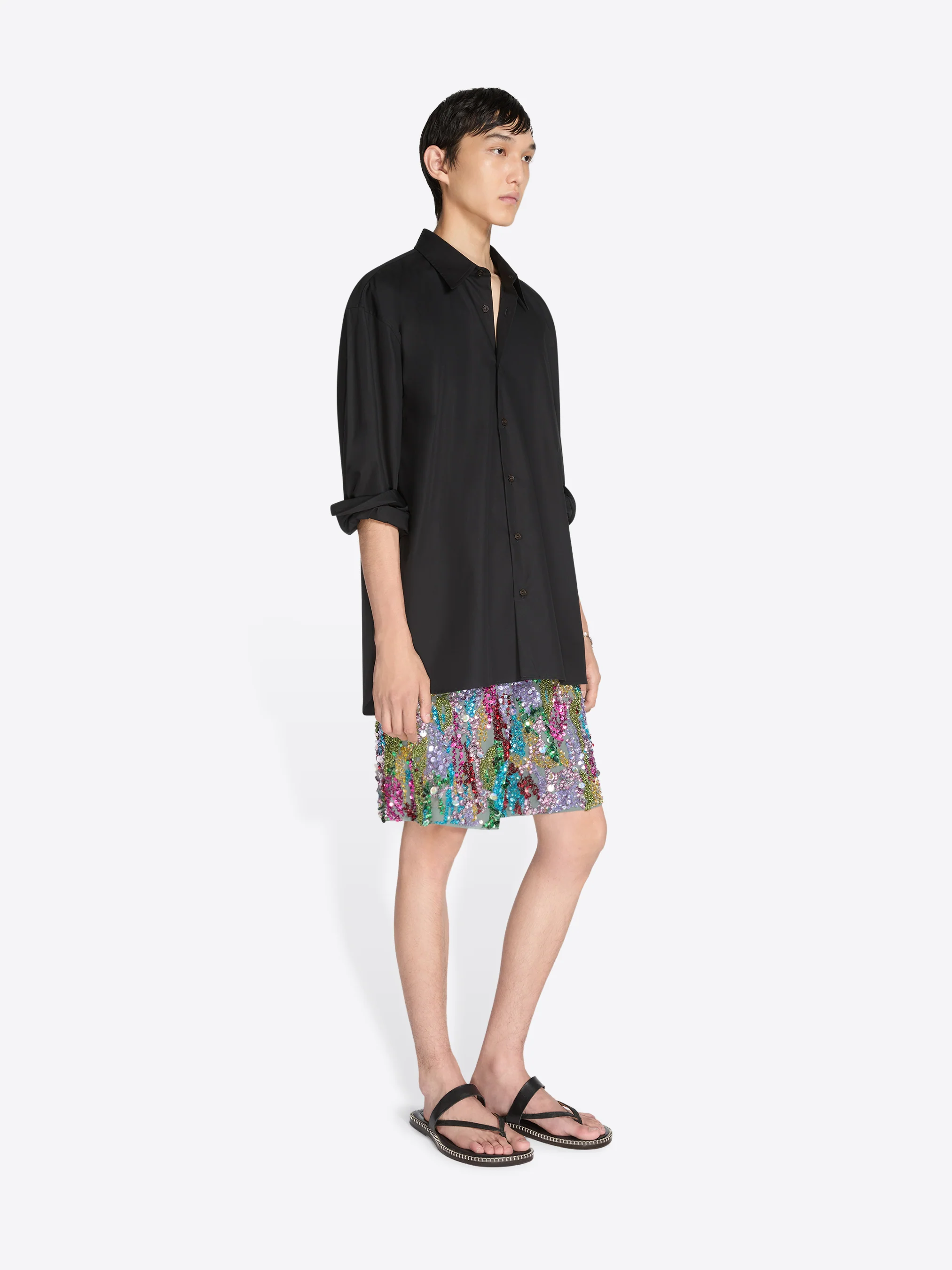 Loose cotton shirt