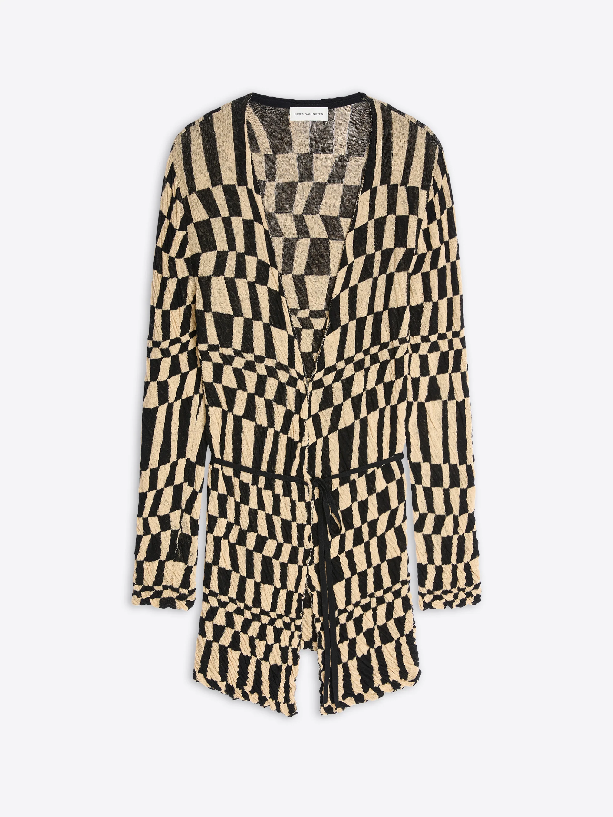 Jacquard cardigan