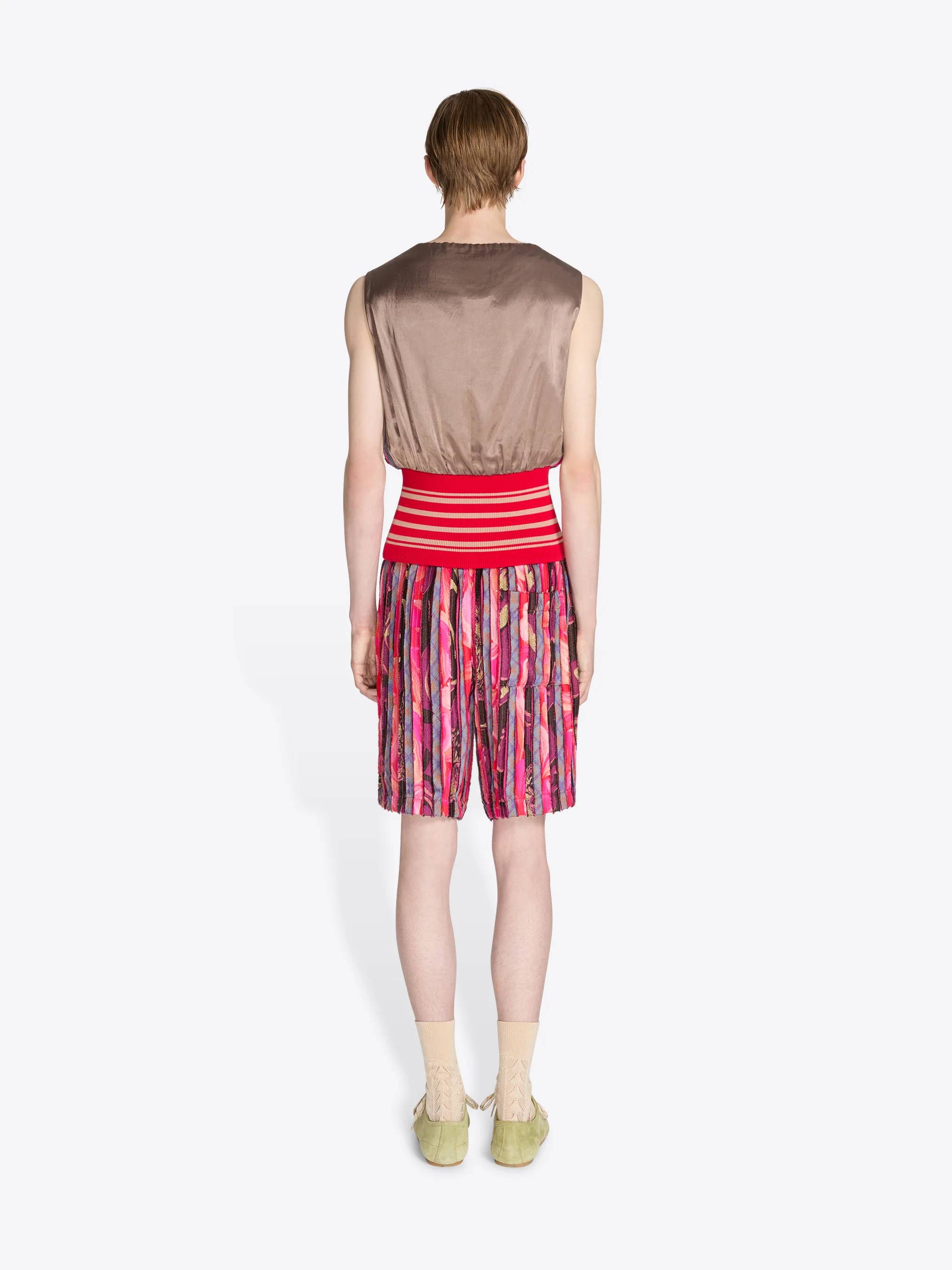 Embroidered shorts
