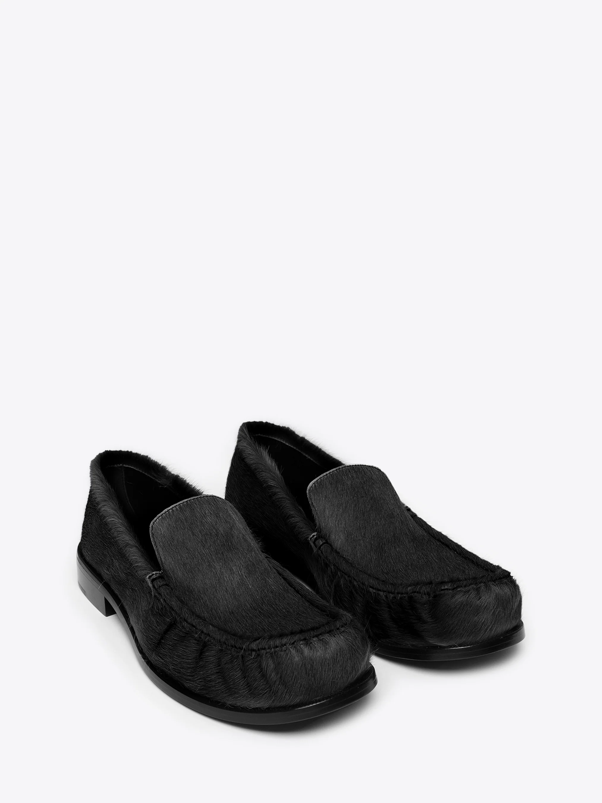 Ponyhair loafers