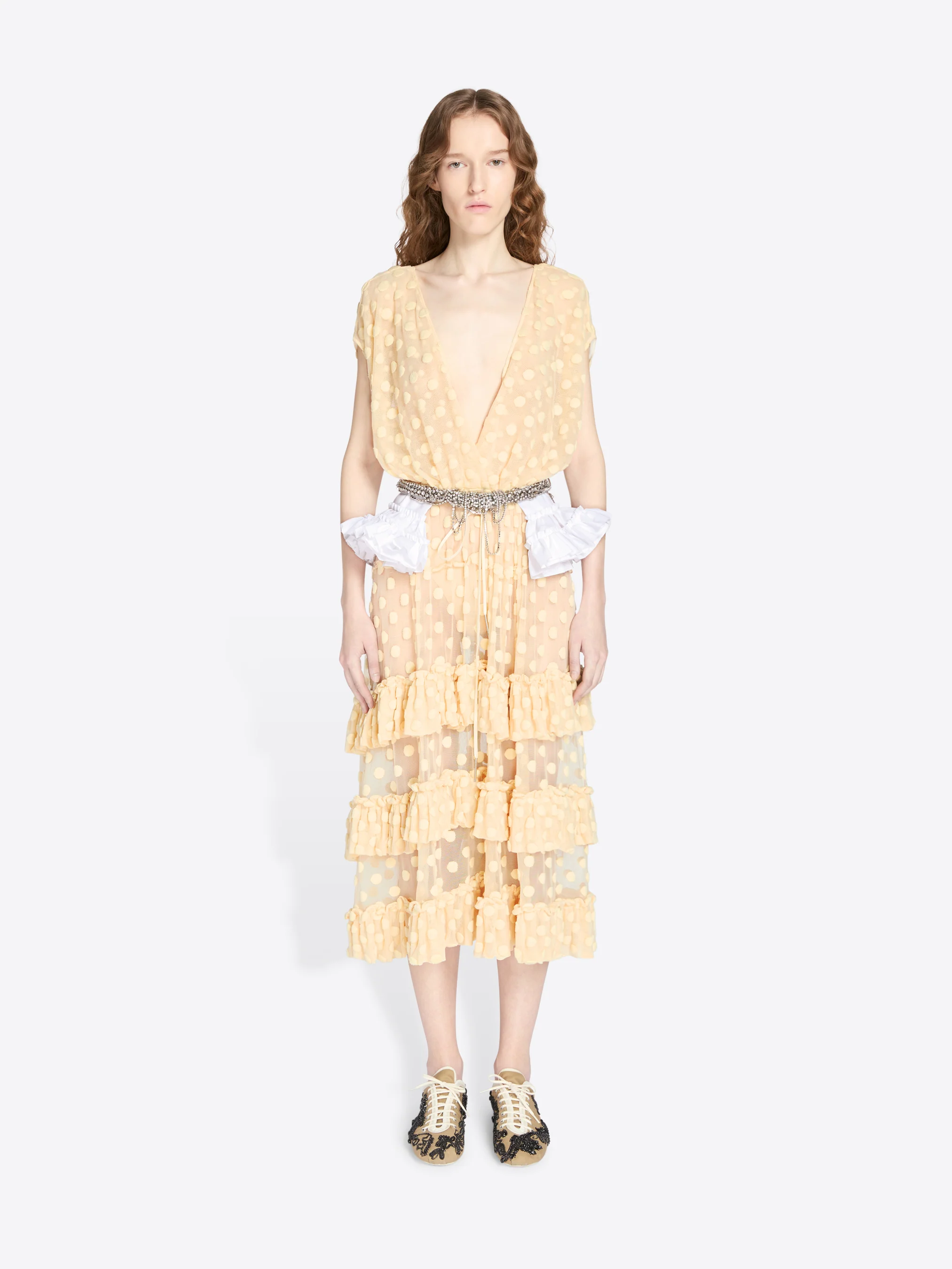 3267-ruffled-mesh-dress-2.webp Ruffled mesh dress