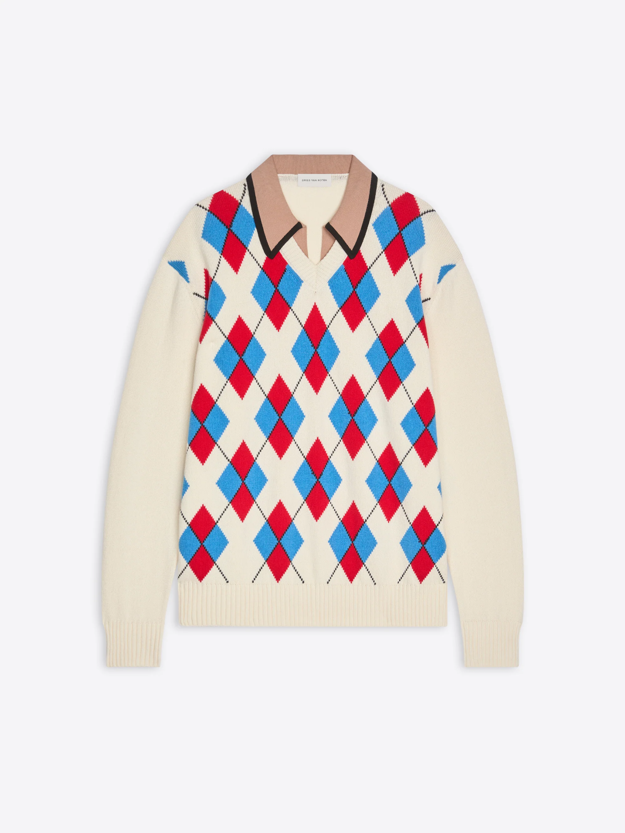 Argyle sweater