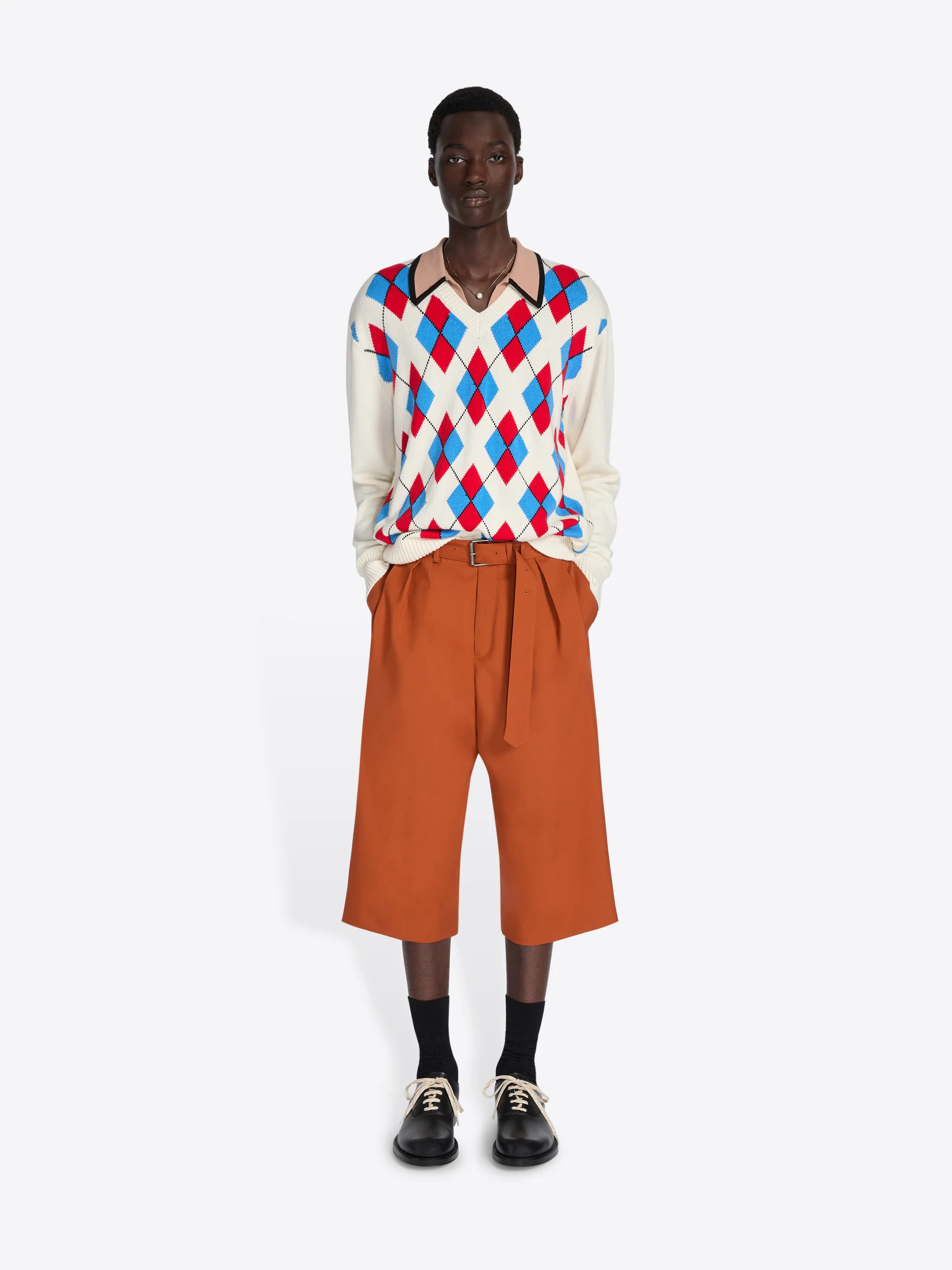Argyle sweater