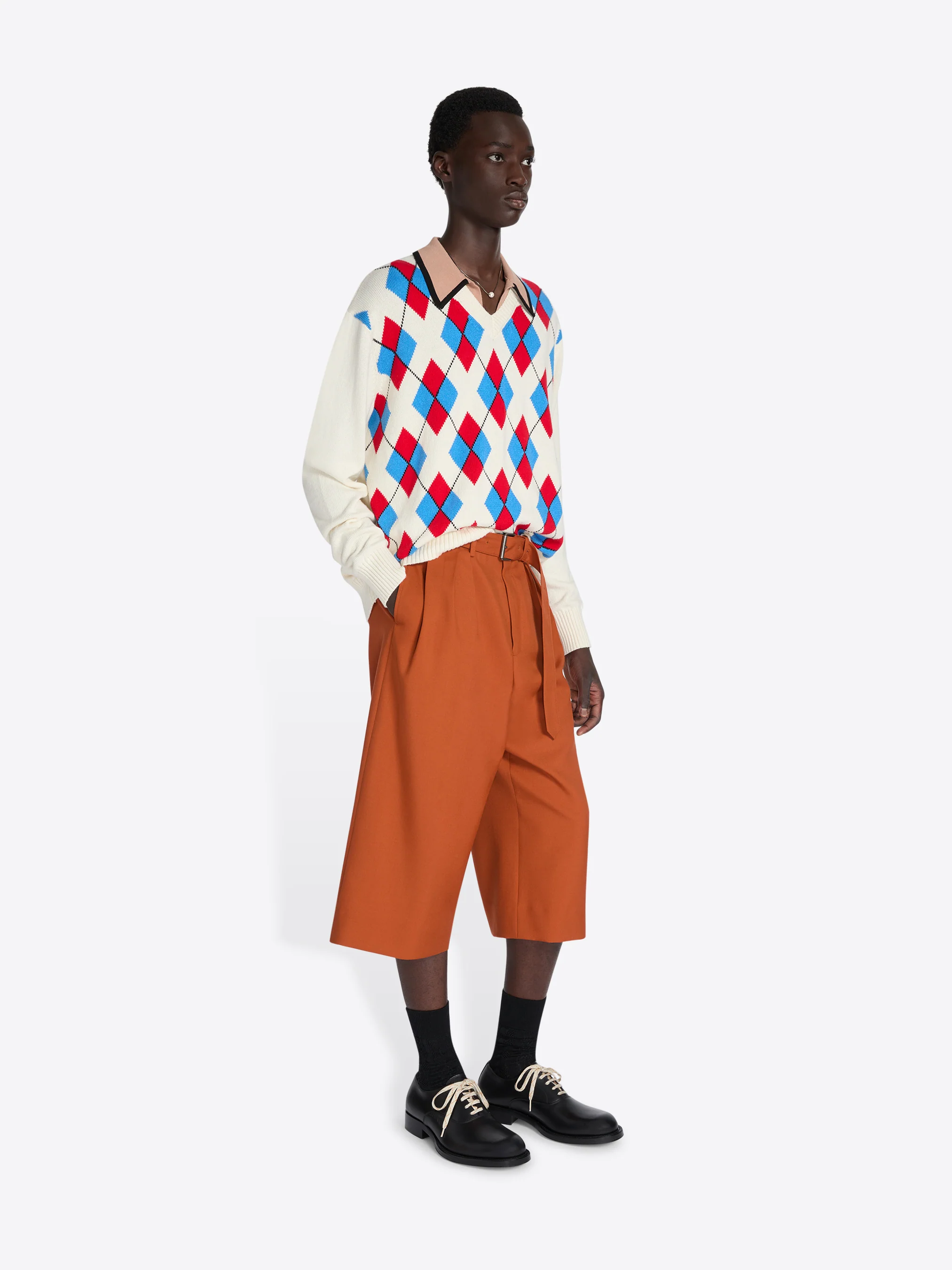 Argyle sweater