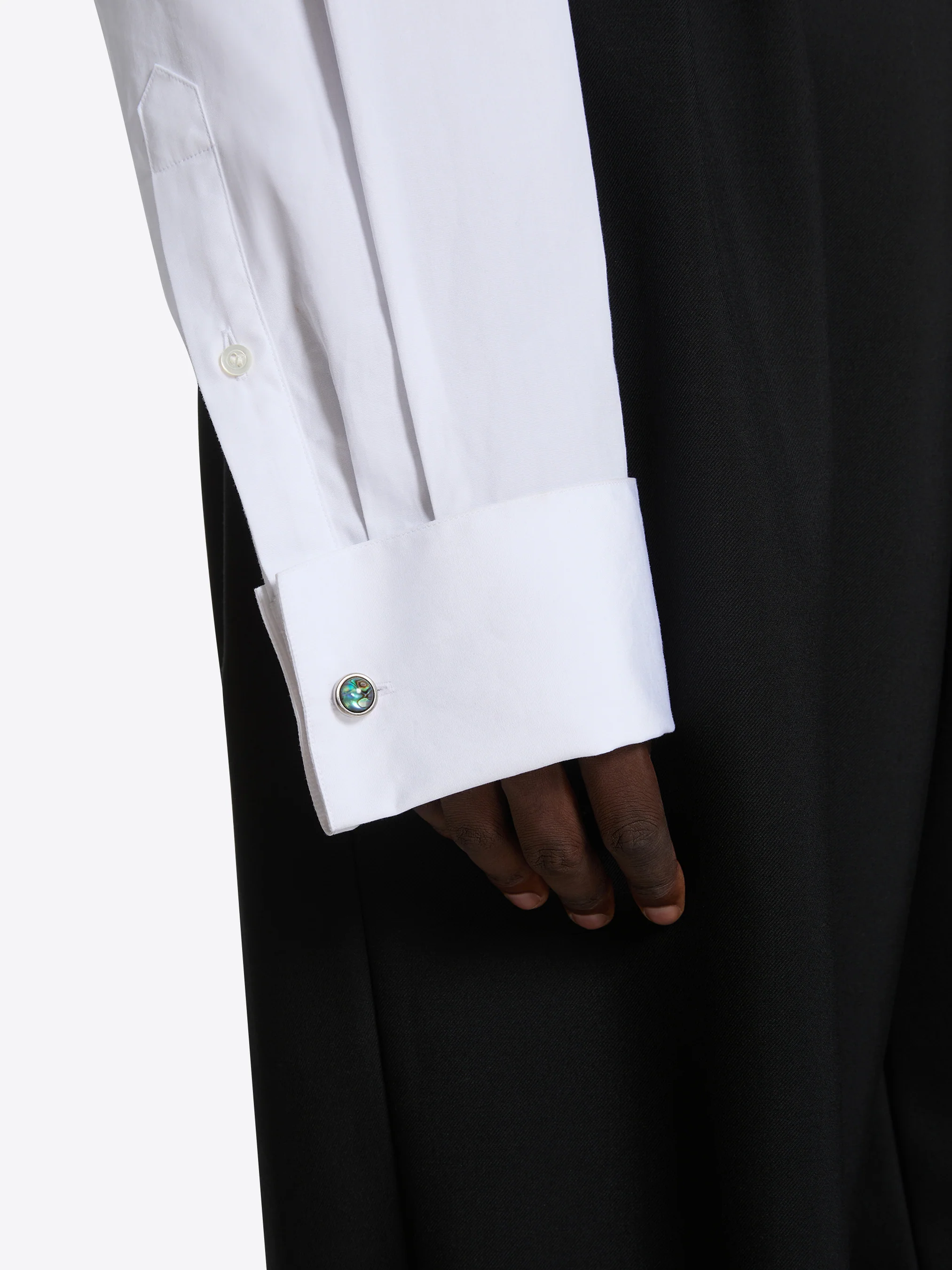 Stone cuff links