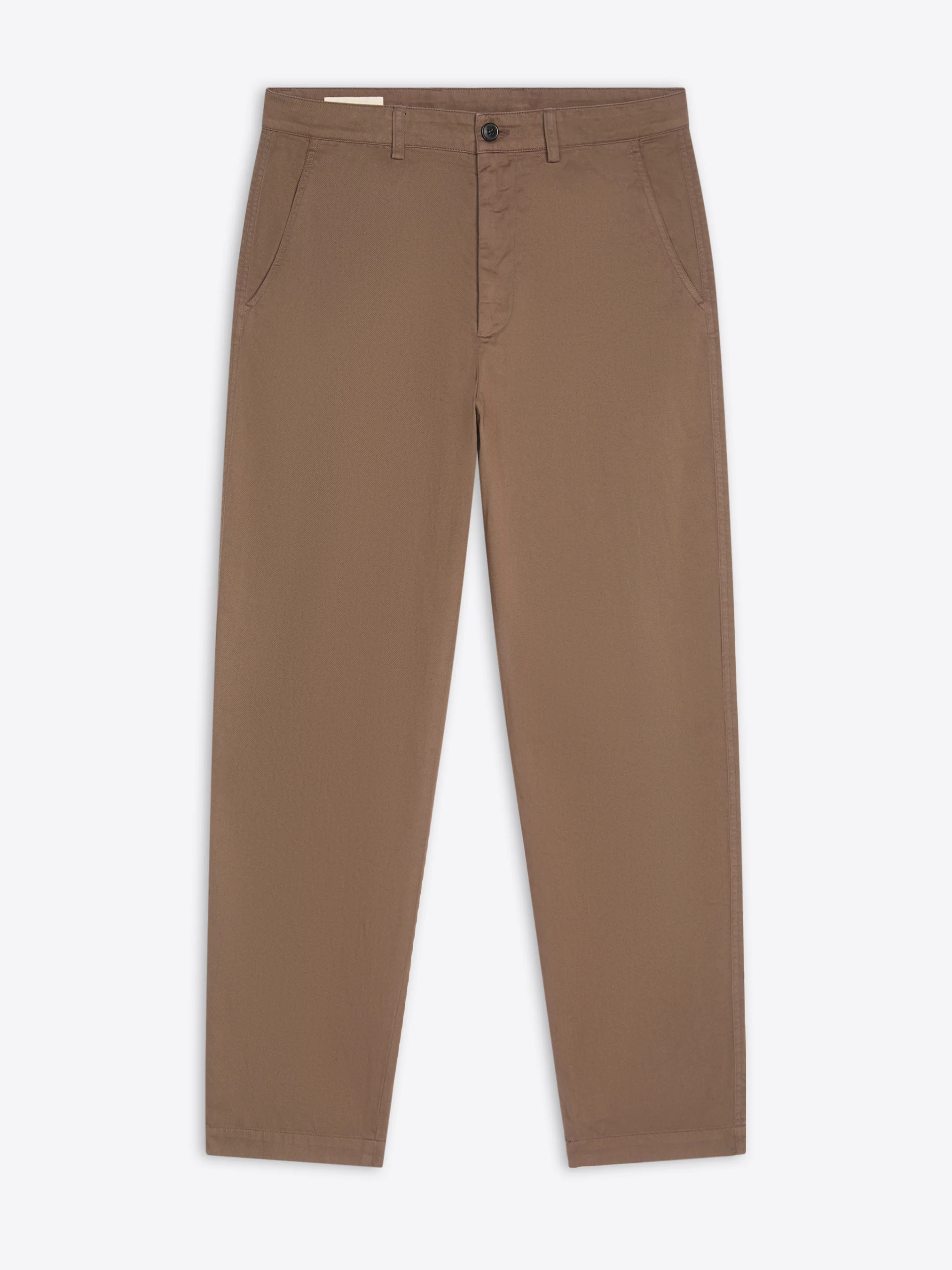 Overdyed tapered chino