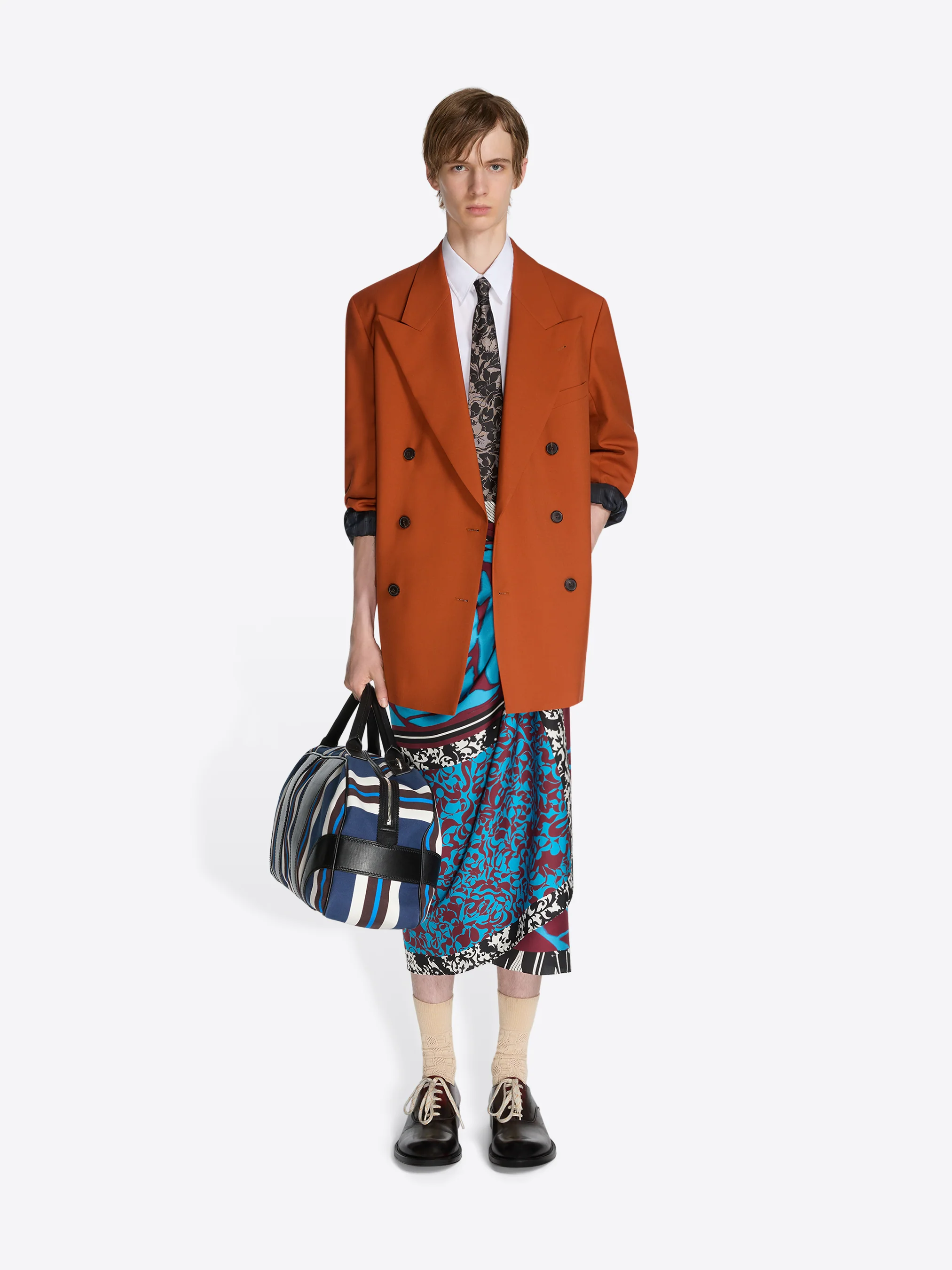 Oversized double breasted blazer
