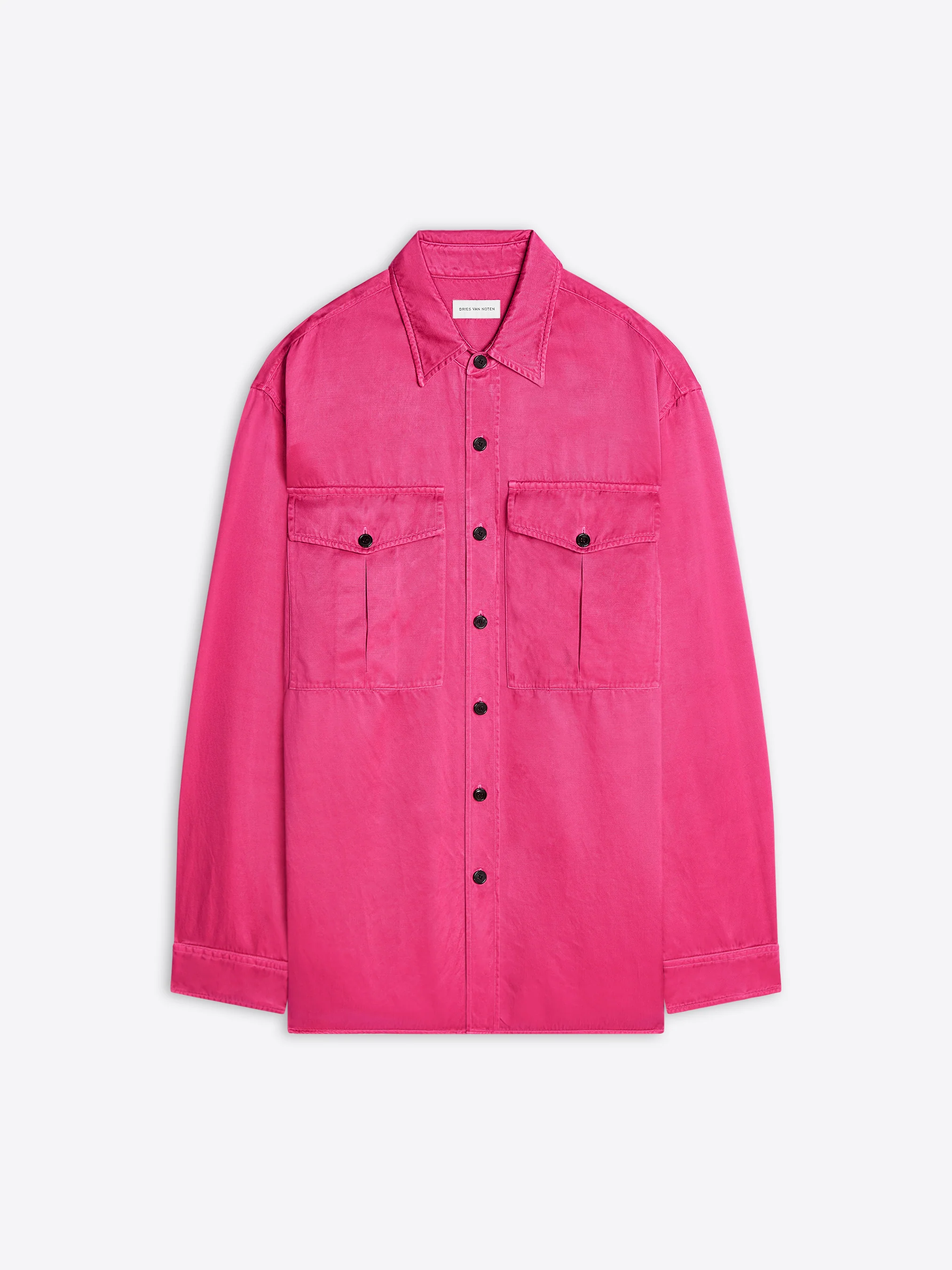 Overdyed cupro shirt