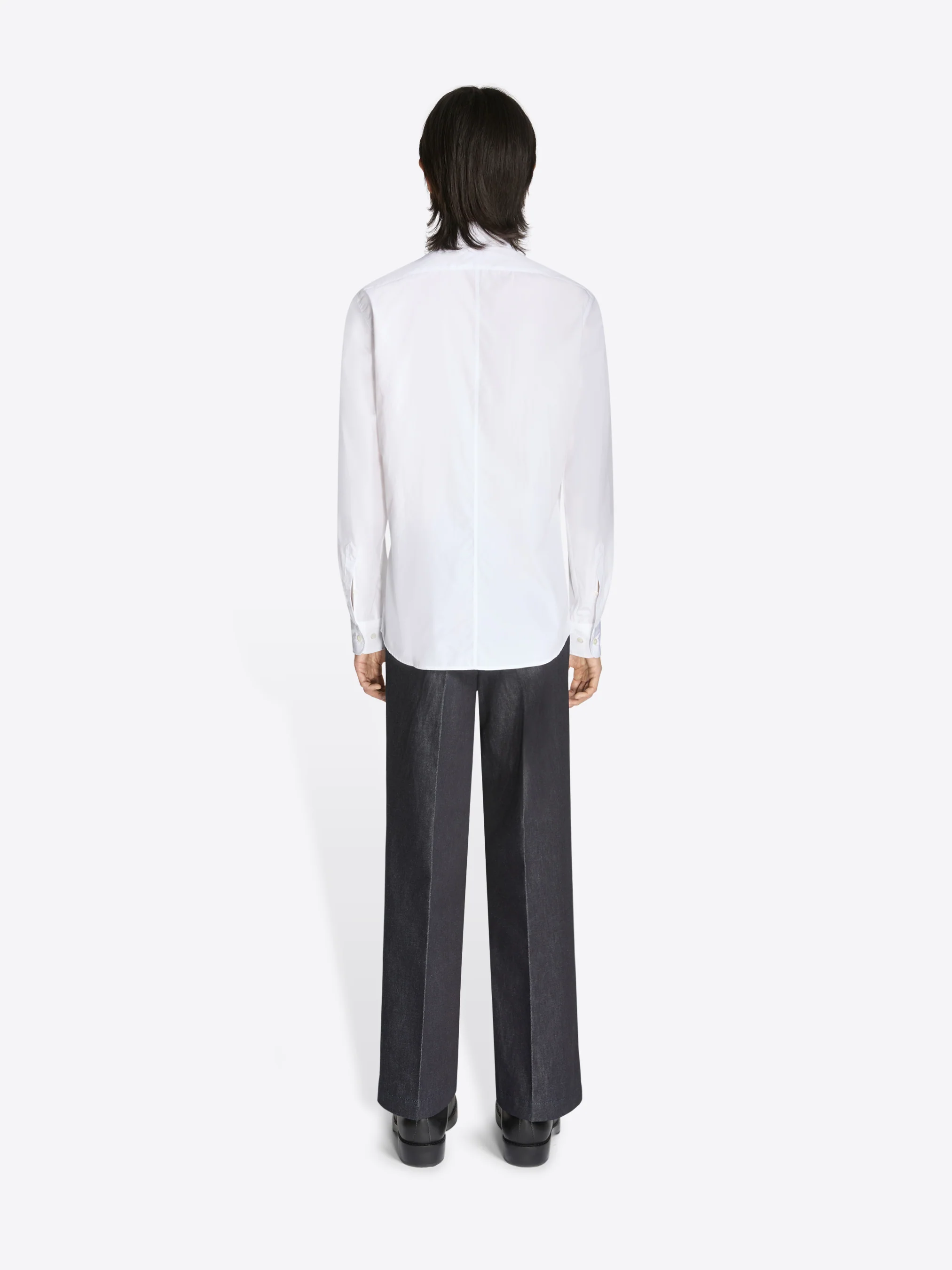 Fitted cotton shirt