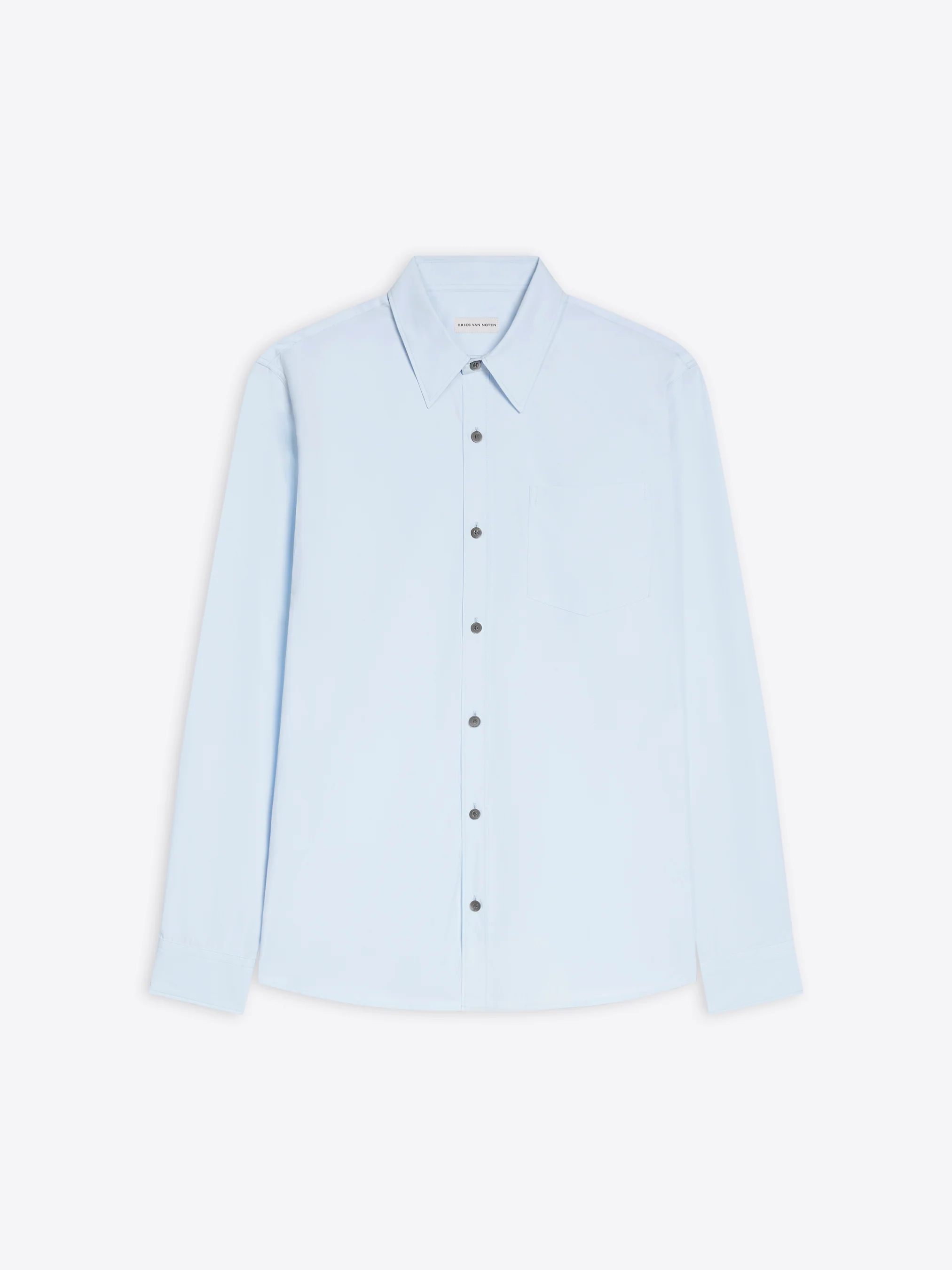 Fitted cotton shirt
