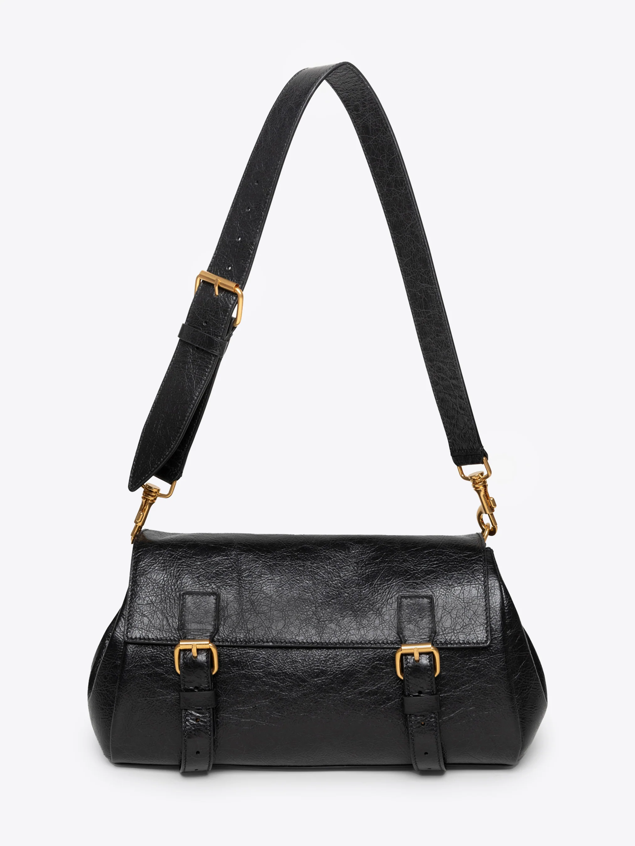 Leather satchel