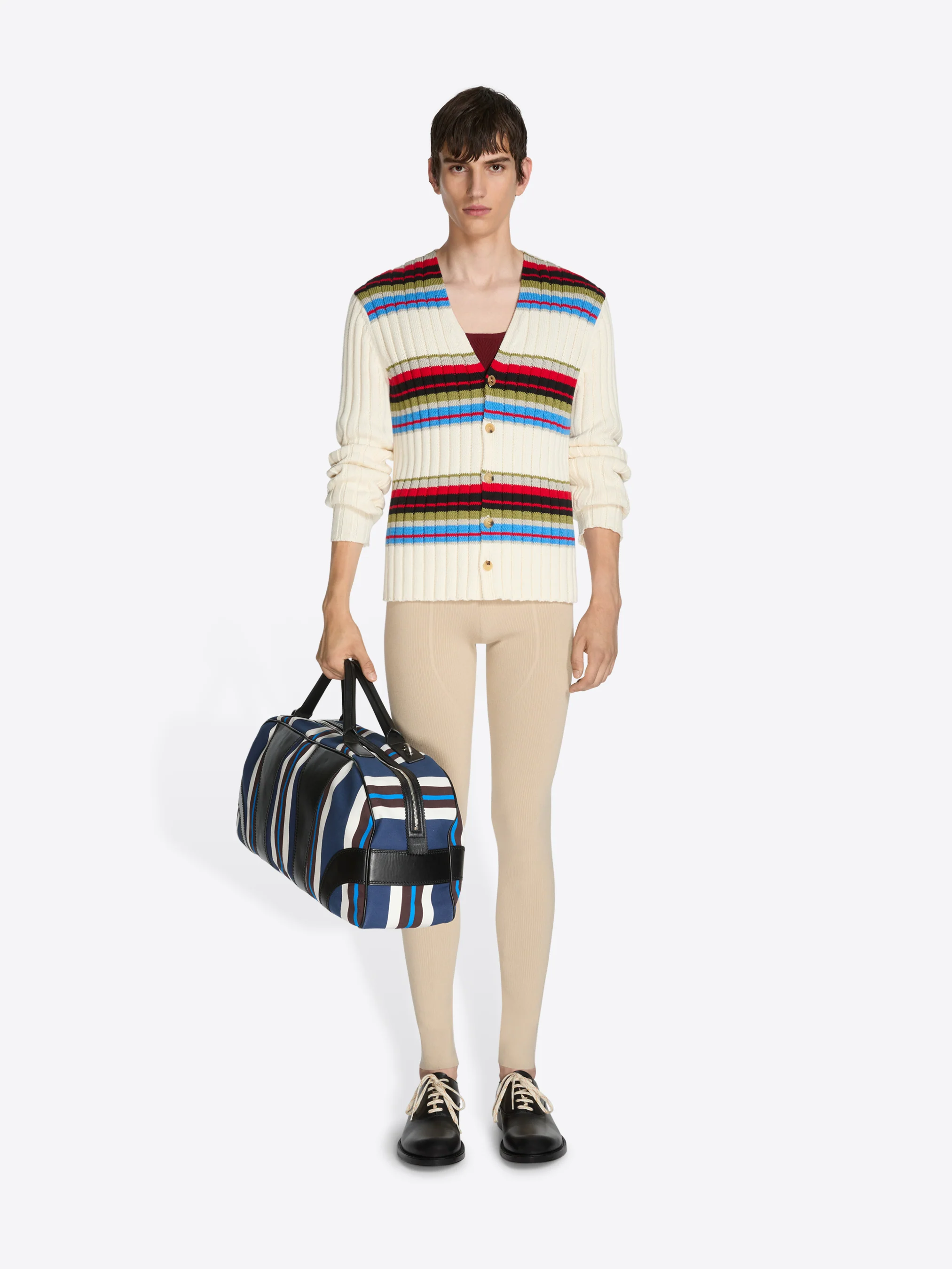 Striped cardigan