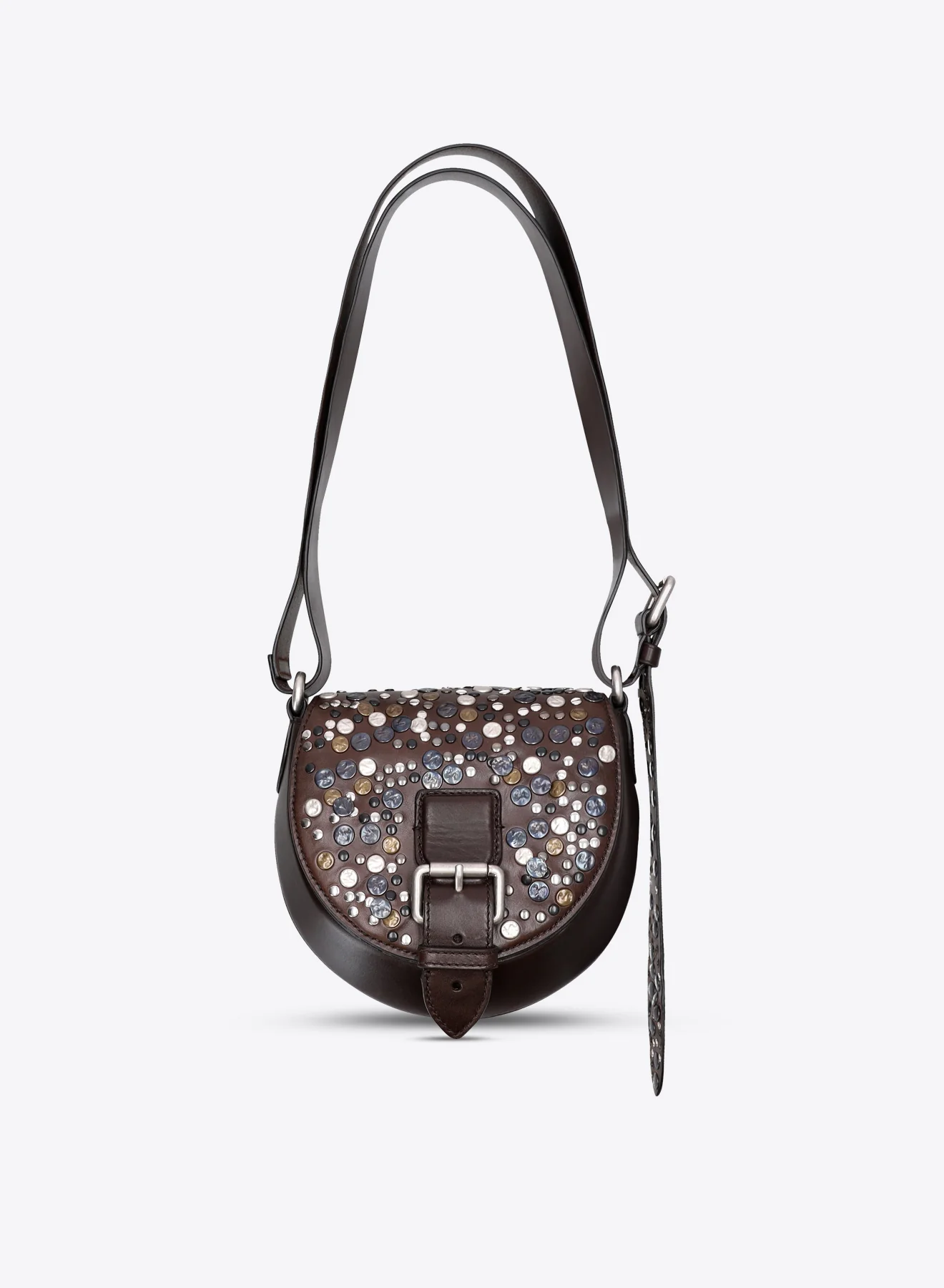 Leather crossbody bag