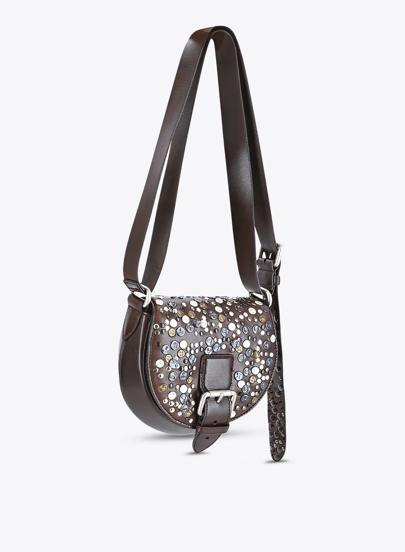 Leather crossbody bag