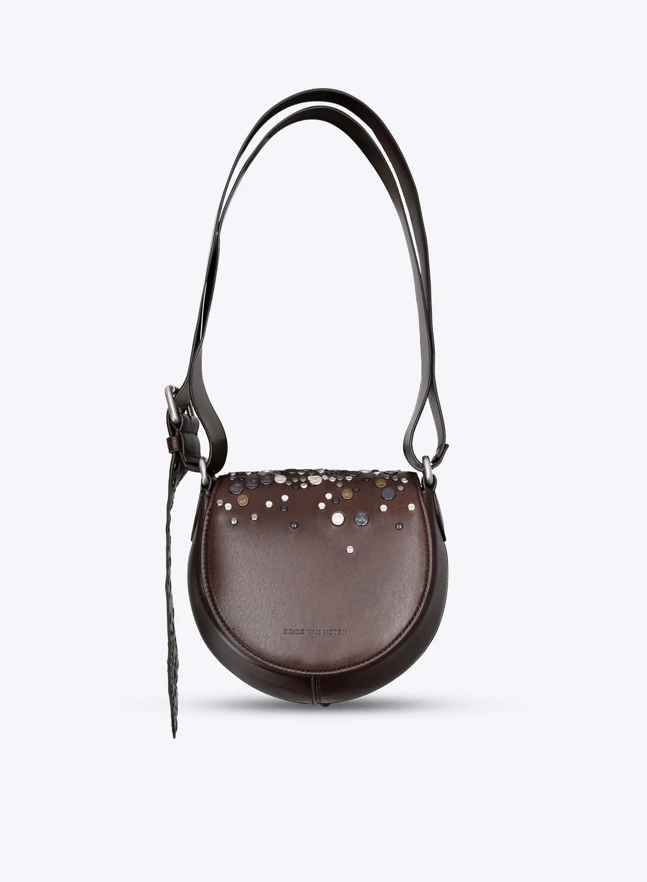 Leather crossbody bag