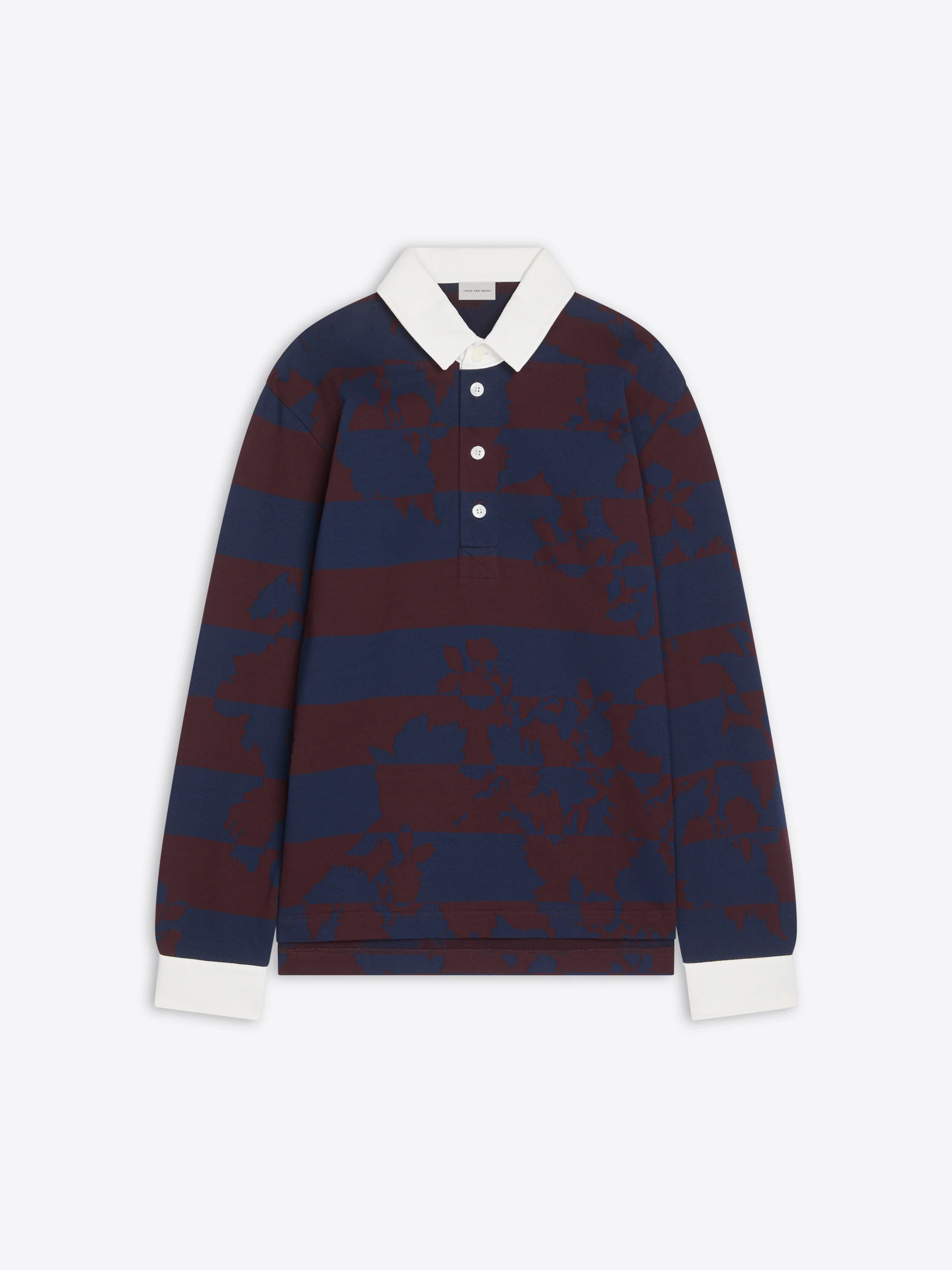 Jacquard polo shirt