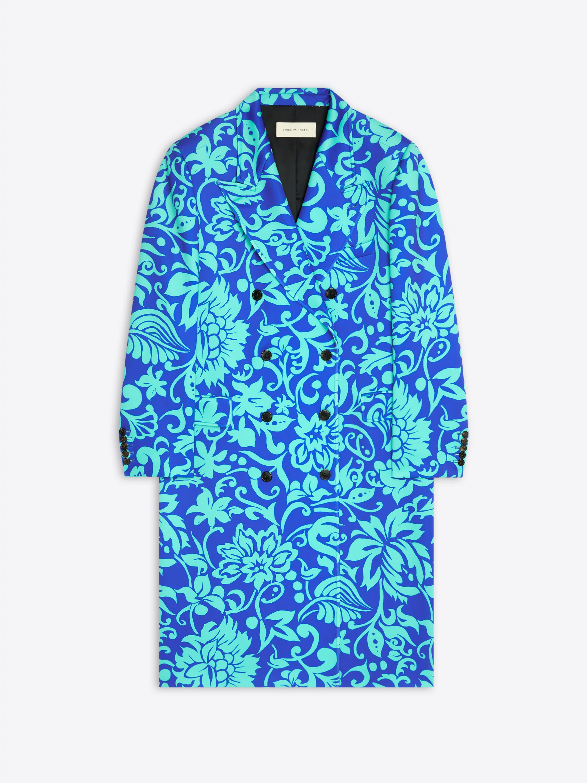 Oversized scuba coat