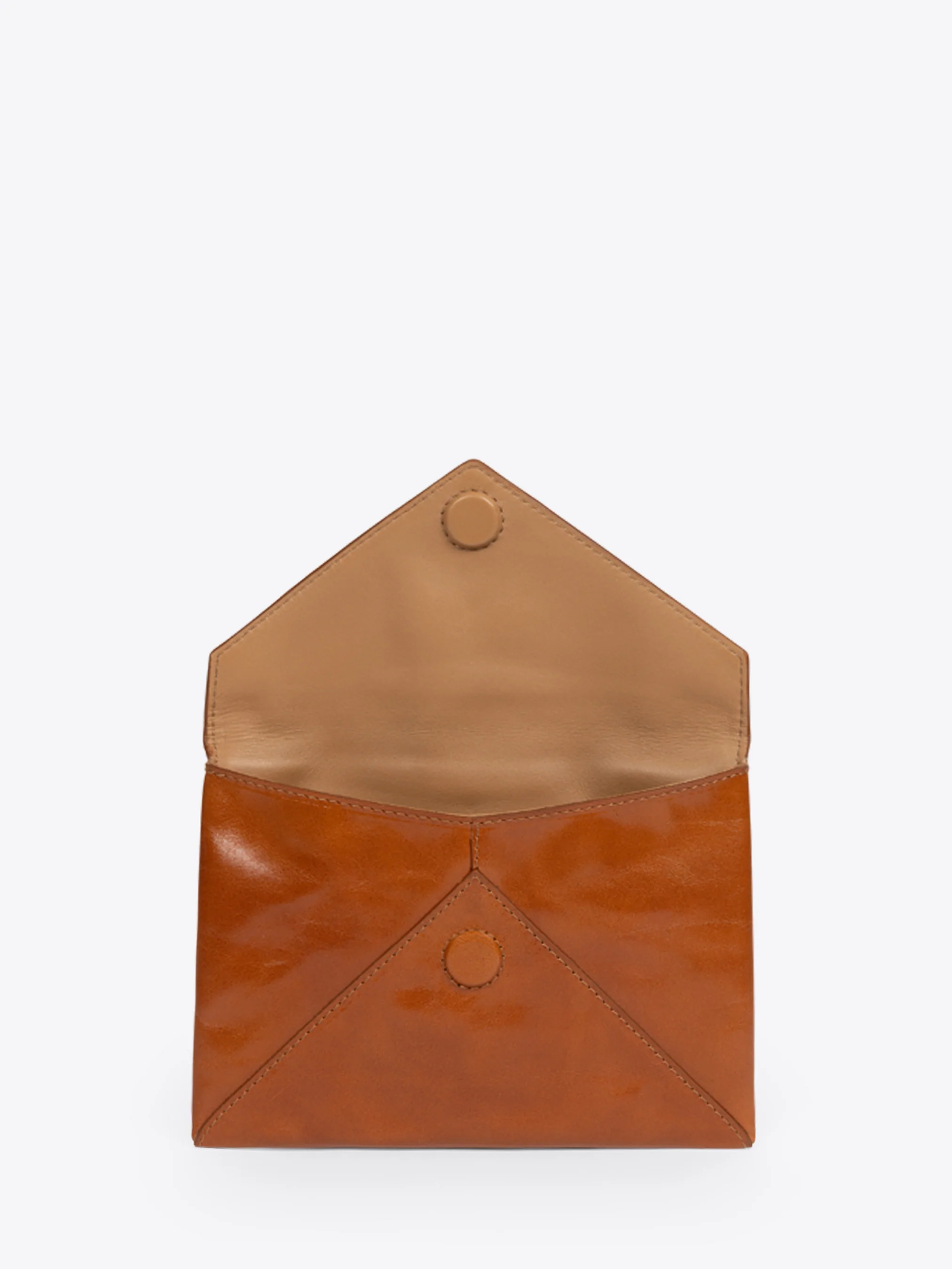 Leather envelope pouch