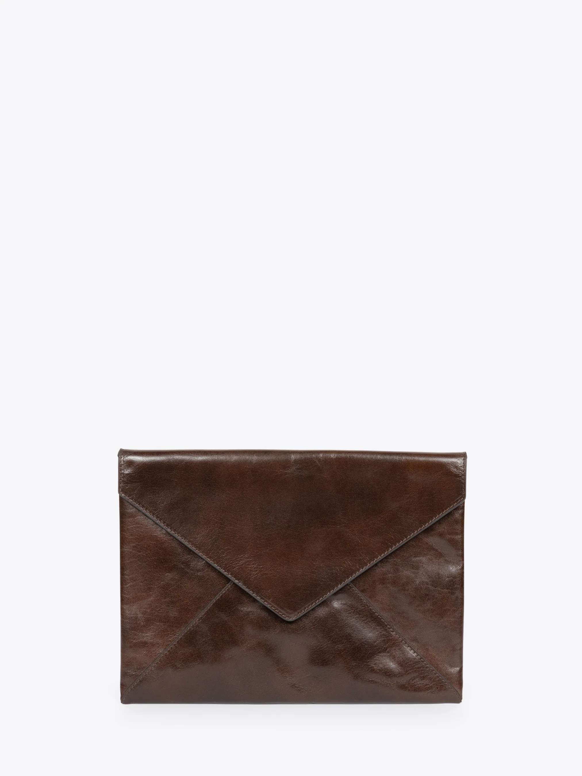 Leather envelope pouch