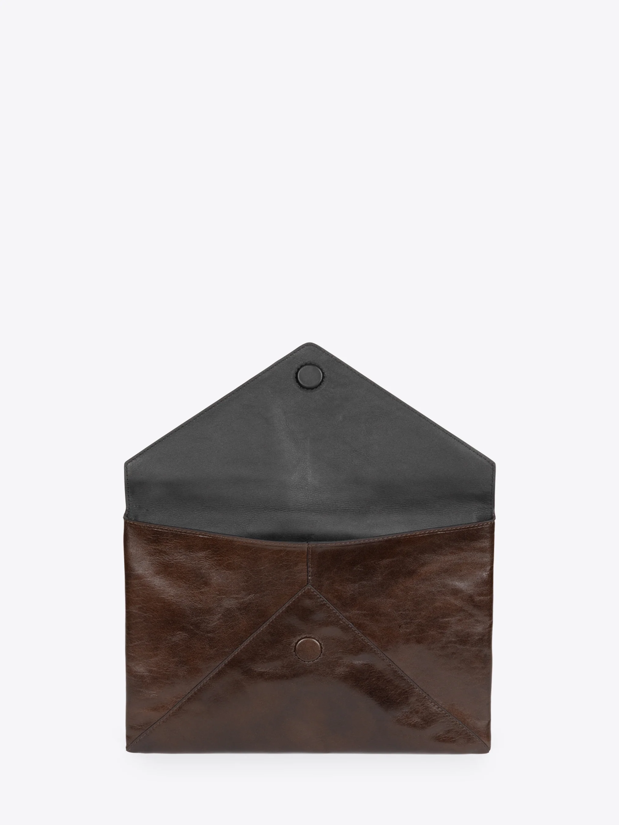 Leather envelope pouch